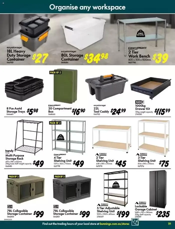 Lowes Prices to Take on the New Year - Catalogue valid from 8 January to 28 January 2025 - page 19