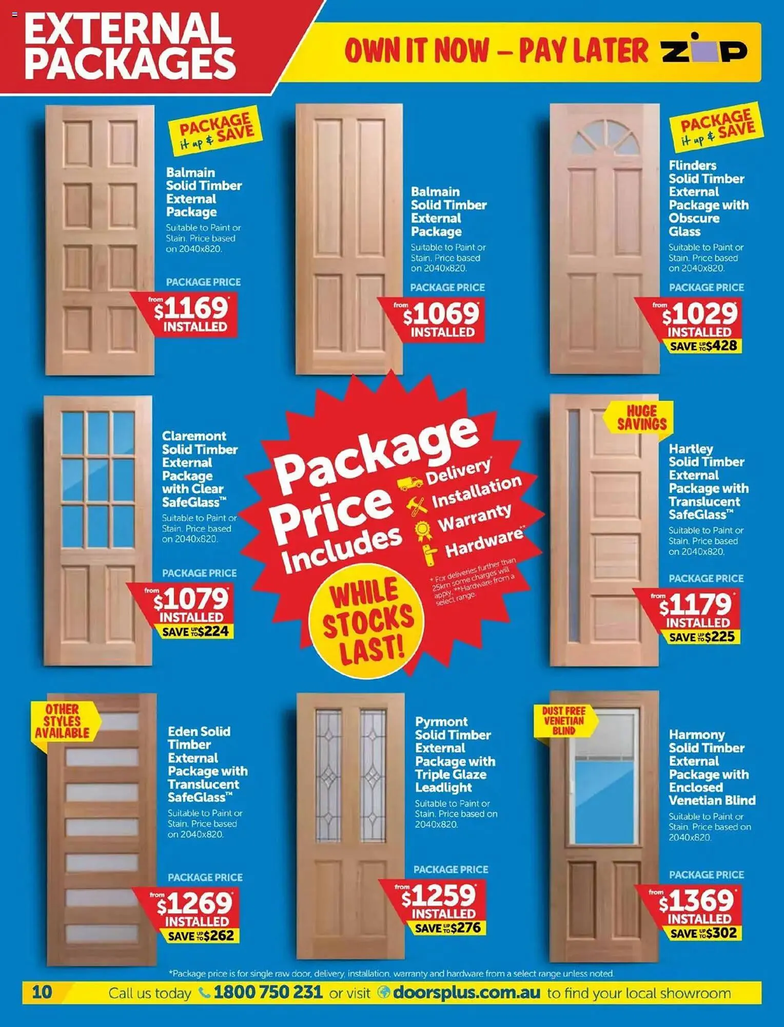 Doors Plus catalogue - Catalogue valid from 1 April to 30 April 2025 - page 10