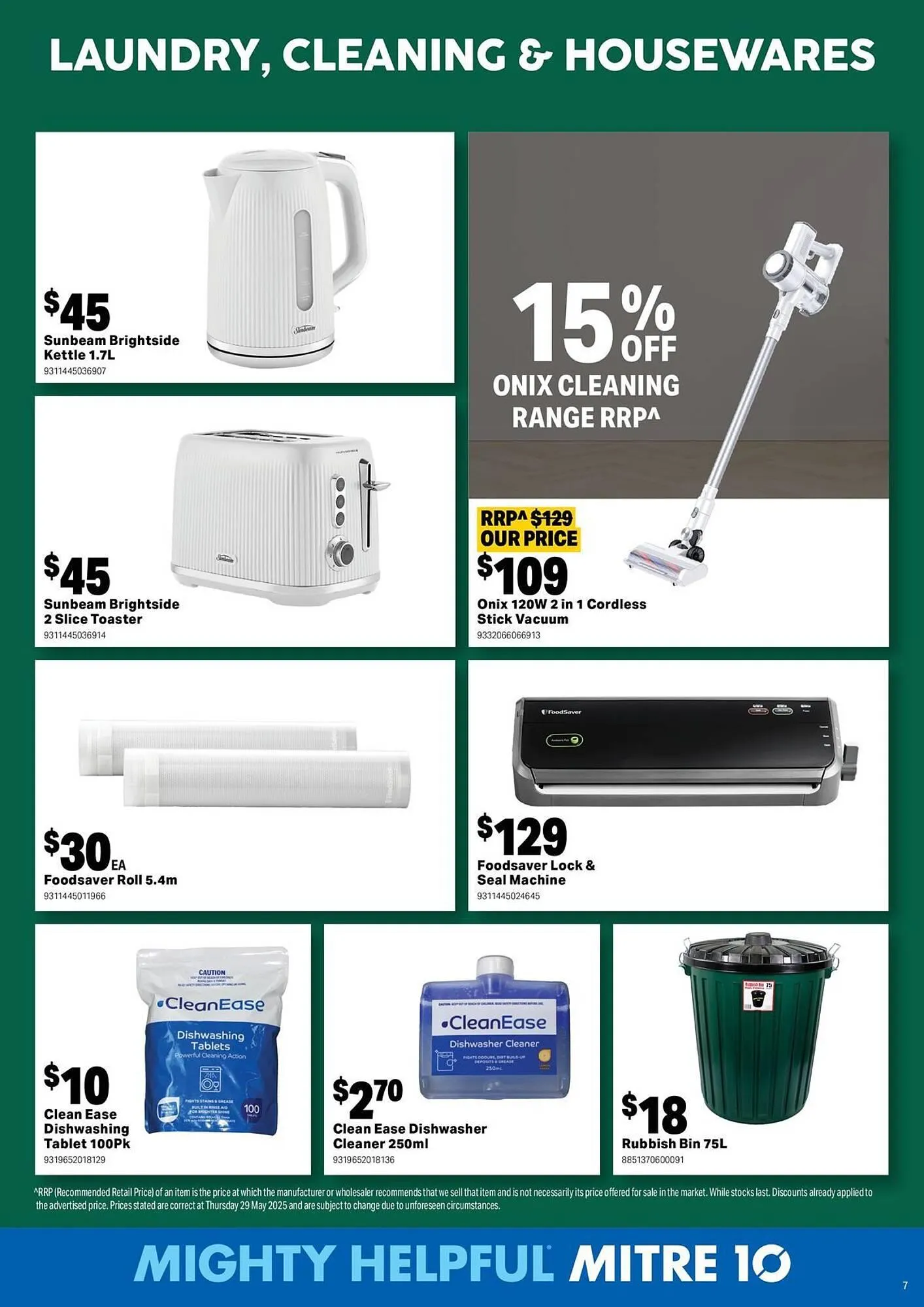 Mitre 10 catalogue - Catalogue valid from 9 July to 27 July 2025 - page 7