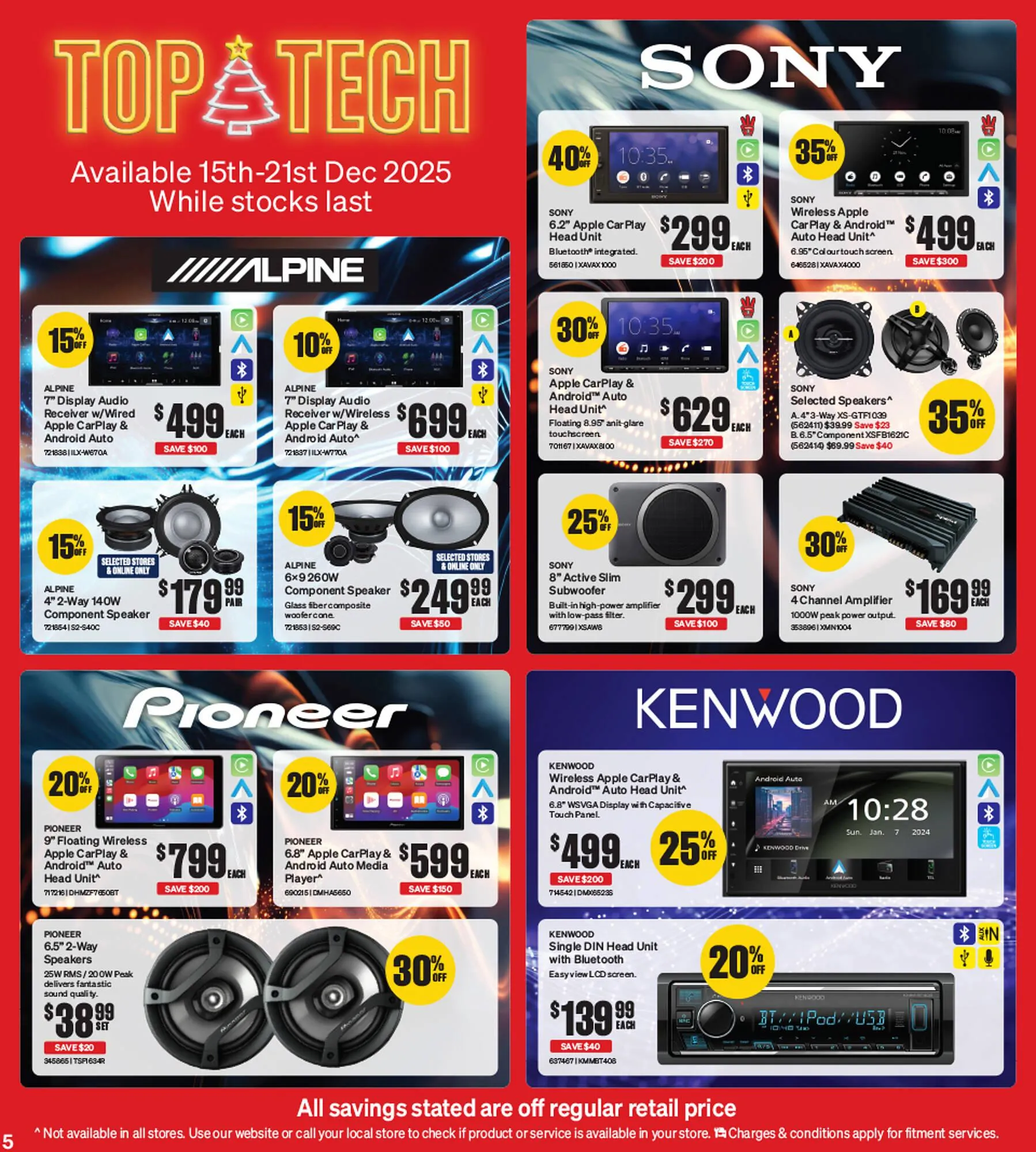 SuperCheap Auto catalogue - Catalogue valid from 15 December to 21 December 2025 - page 5