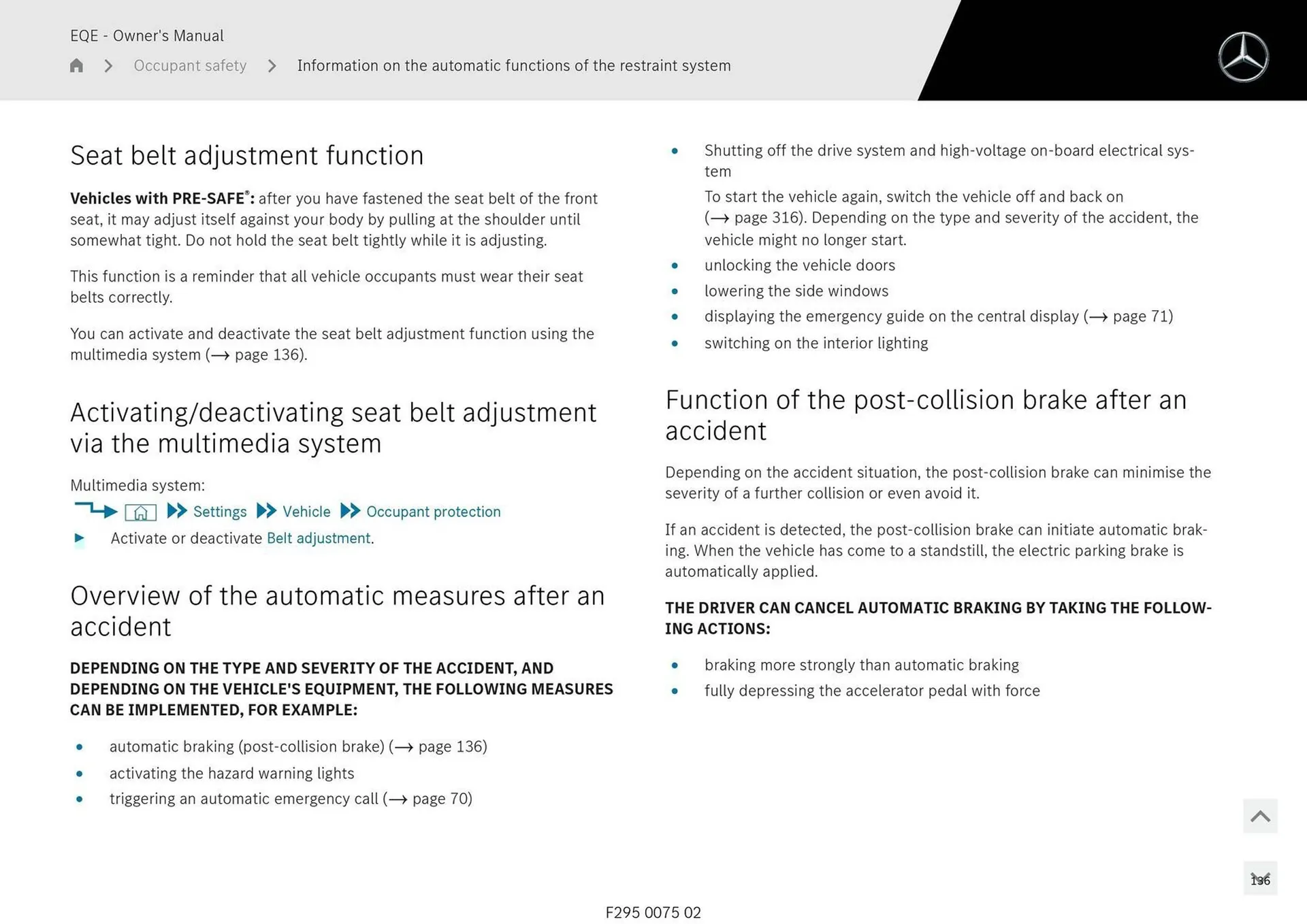 Mercedes-Benz catalogue - Catalogue valid from 11 September to 11 September 2025 - page 136