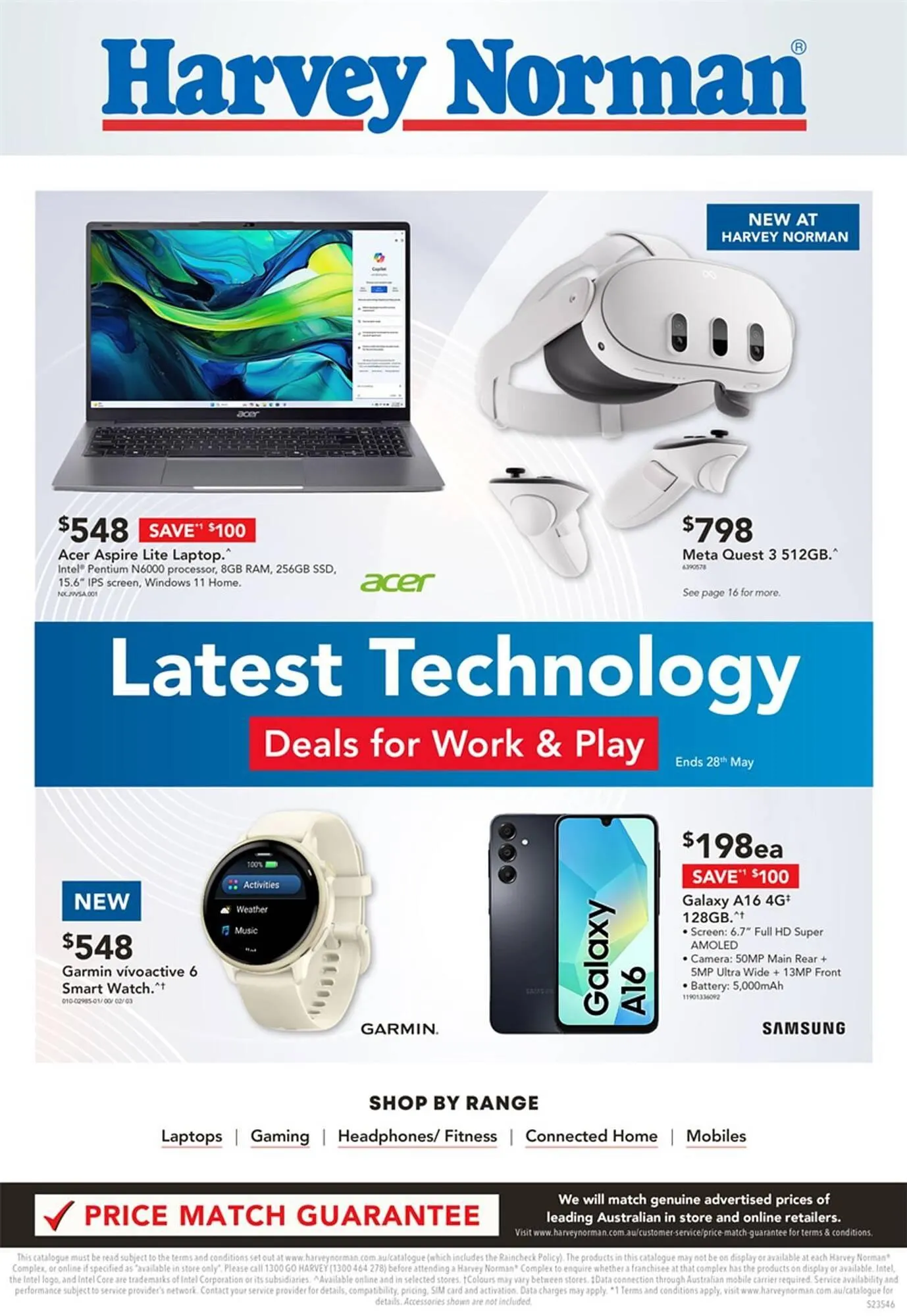 Harvey Norman catalogue - Catalogue valid from 20 May to 28 May 2025 - page 1