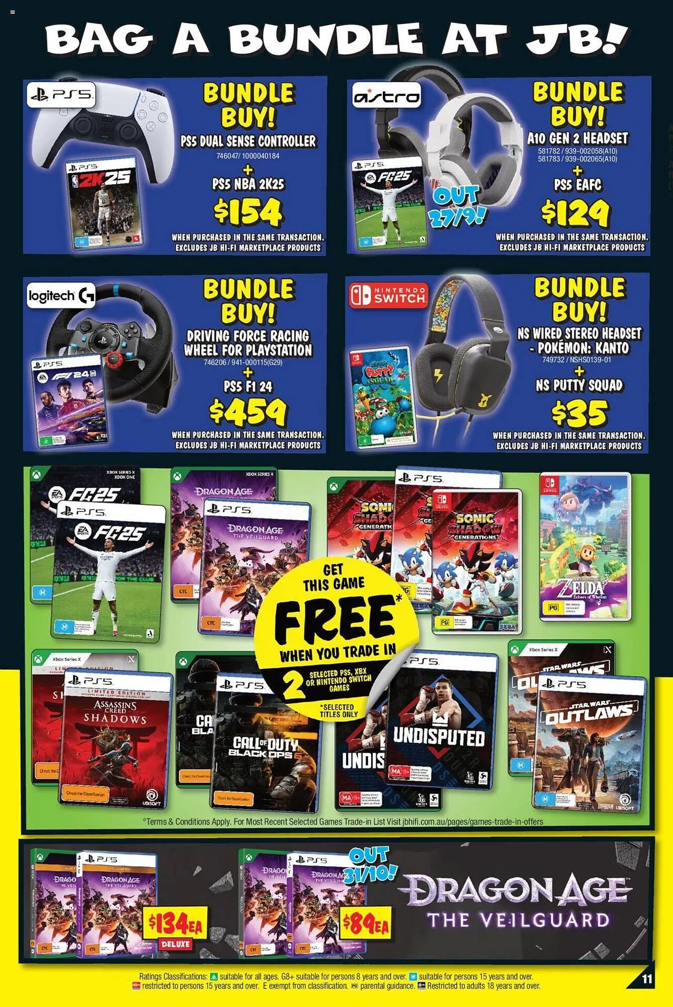 JB Hi-Fi catalogue - Catalogue valid from 26 September to 16 October 2024 - page 11