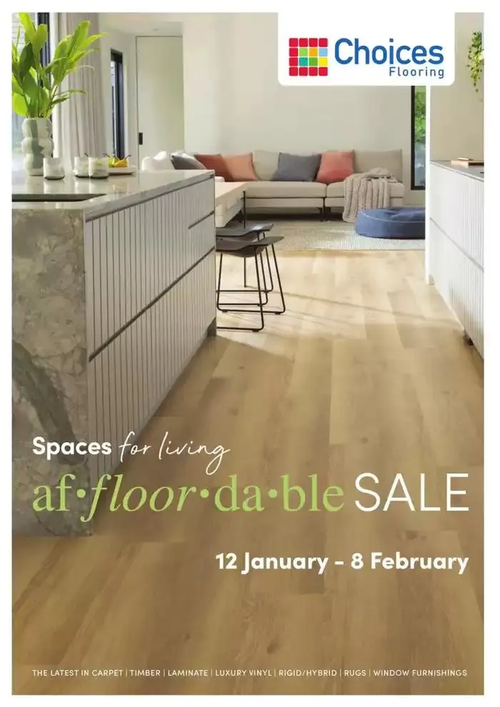 Affordable Flooring Sale Catalogue - 1