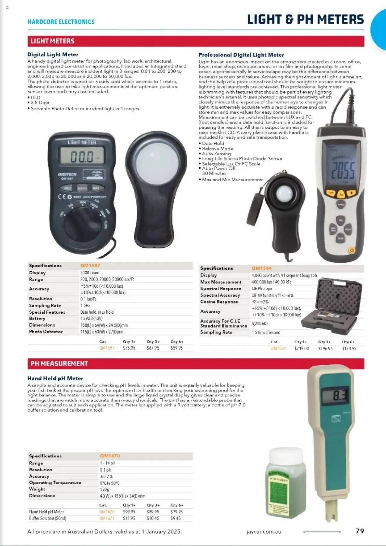Jaycar Celebrating 40 Years in Electronics - Catalogue valid from 1 January to 29 August 2025 - page 67