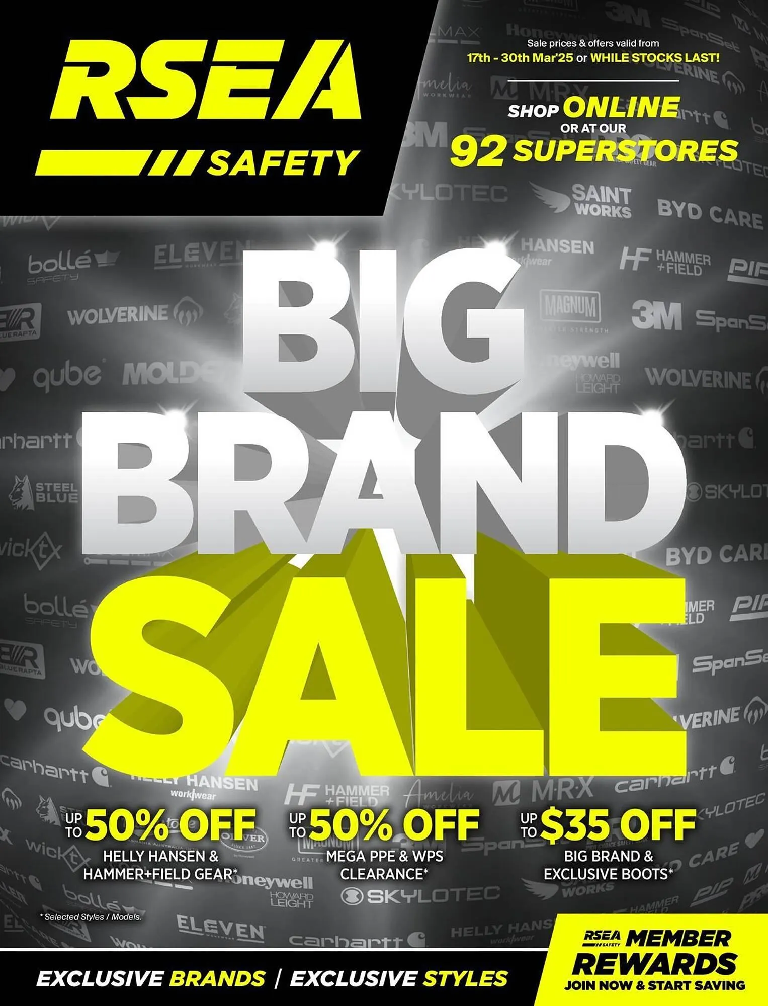 RSEA Safety catalogue - Catalogue valid from 21 March to 30 March 2025 - page 1