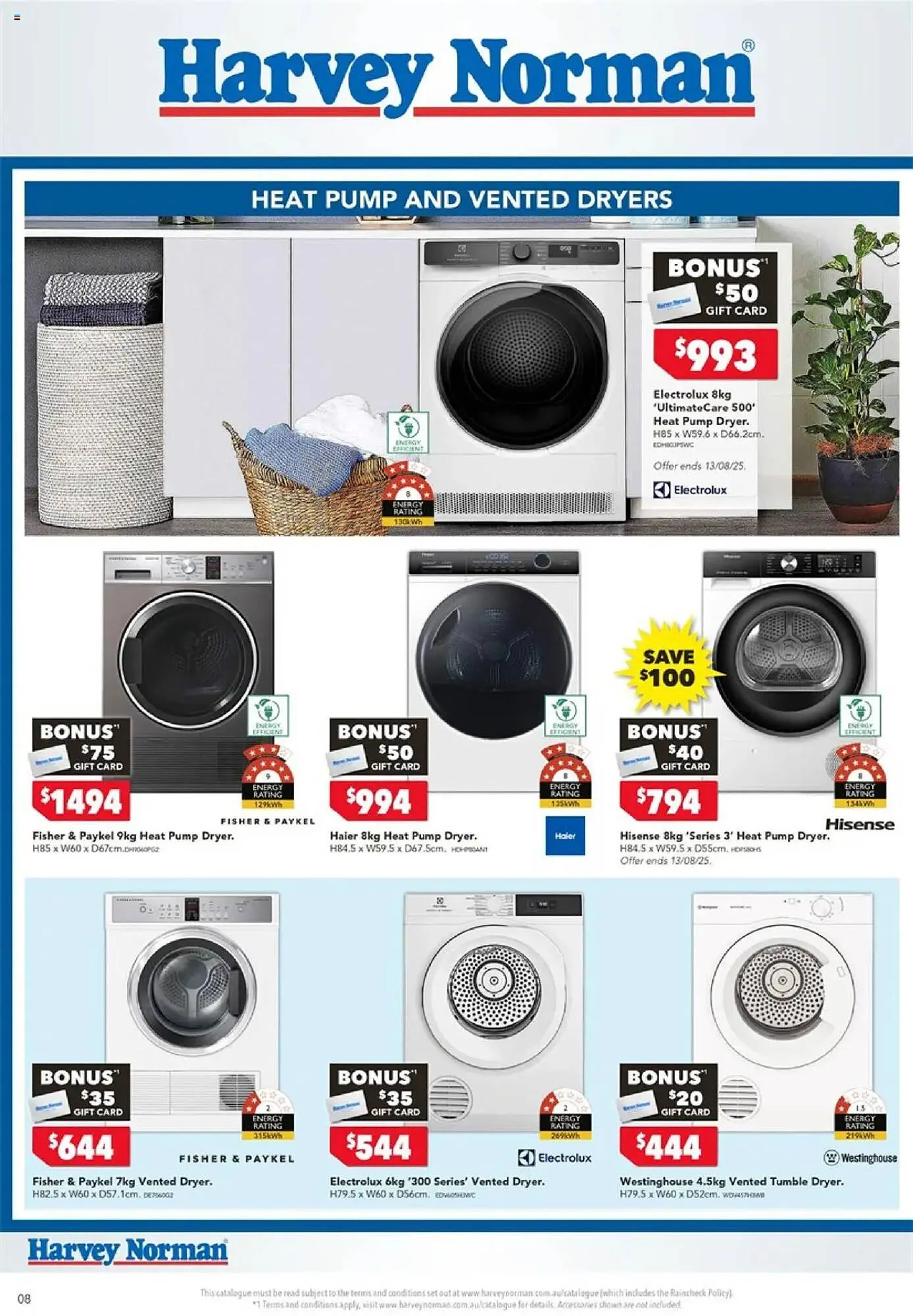 Harvey Norman catalogue - Catalogue valid from 7 August to 19 August 2025 - page 8