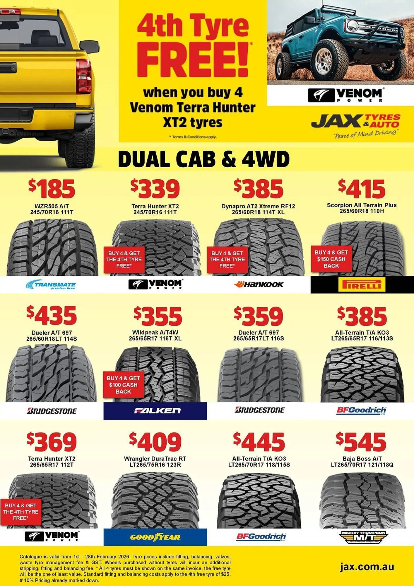 Jax Tyres catalogue - Catalogue valid from 2 February to 28 February 2026 - page 6