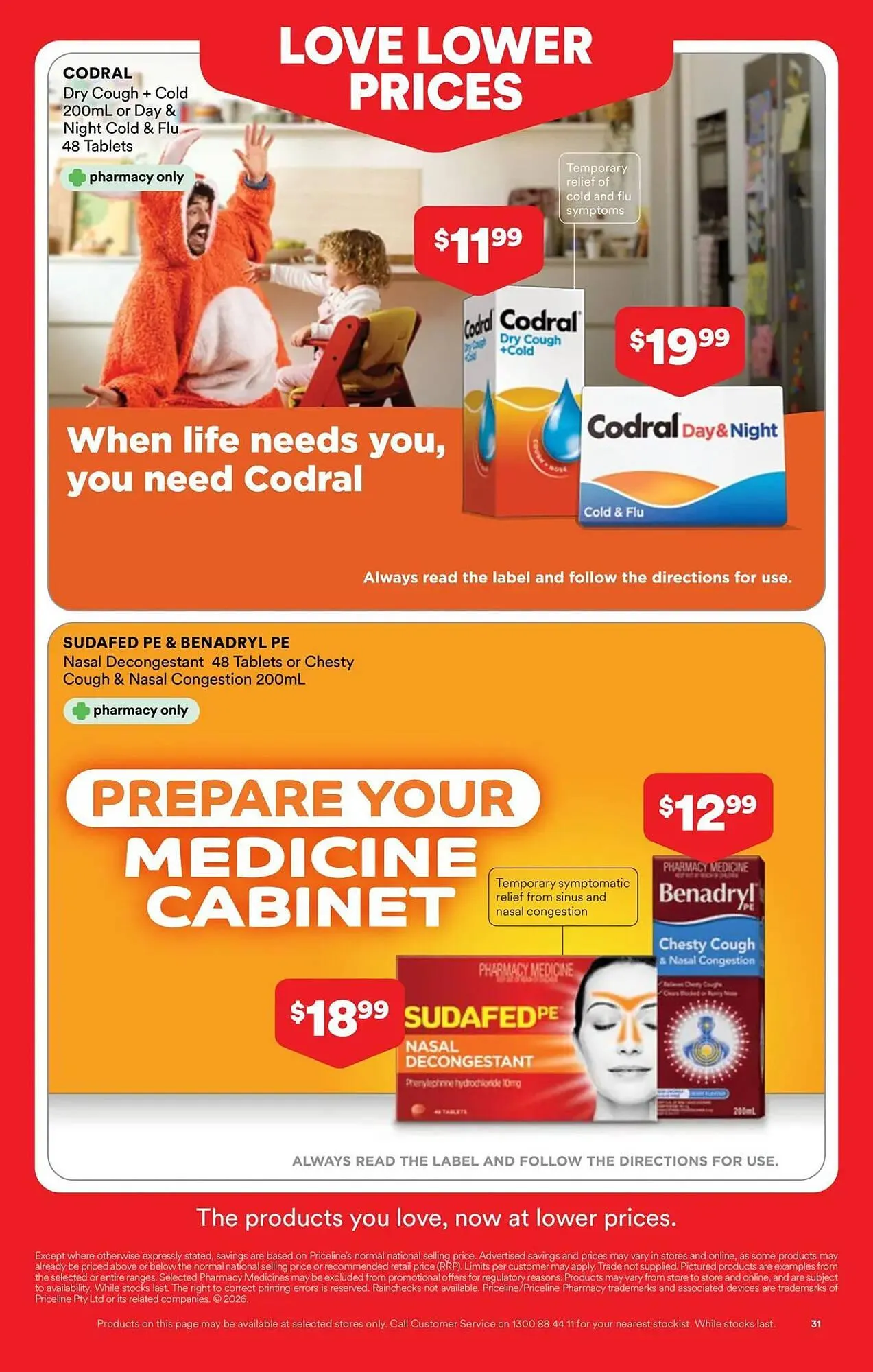Priceline catalogue - Catalogue valid from 9 April to 22 April 2026 - page 31