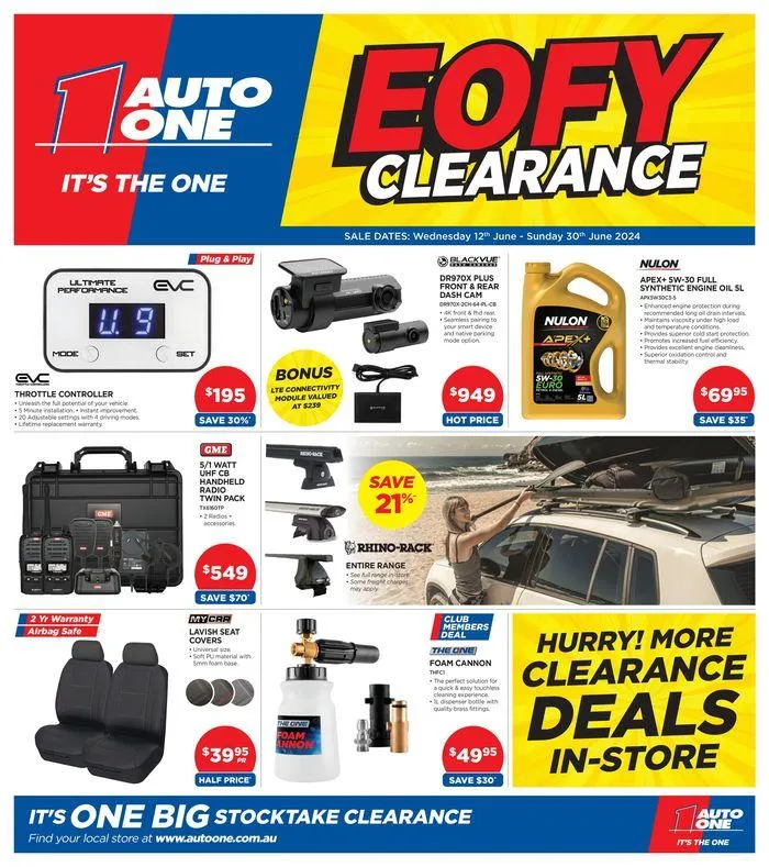 EOFY Clearance - 1