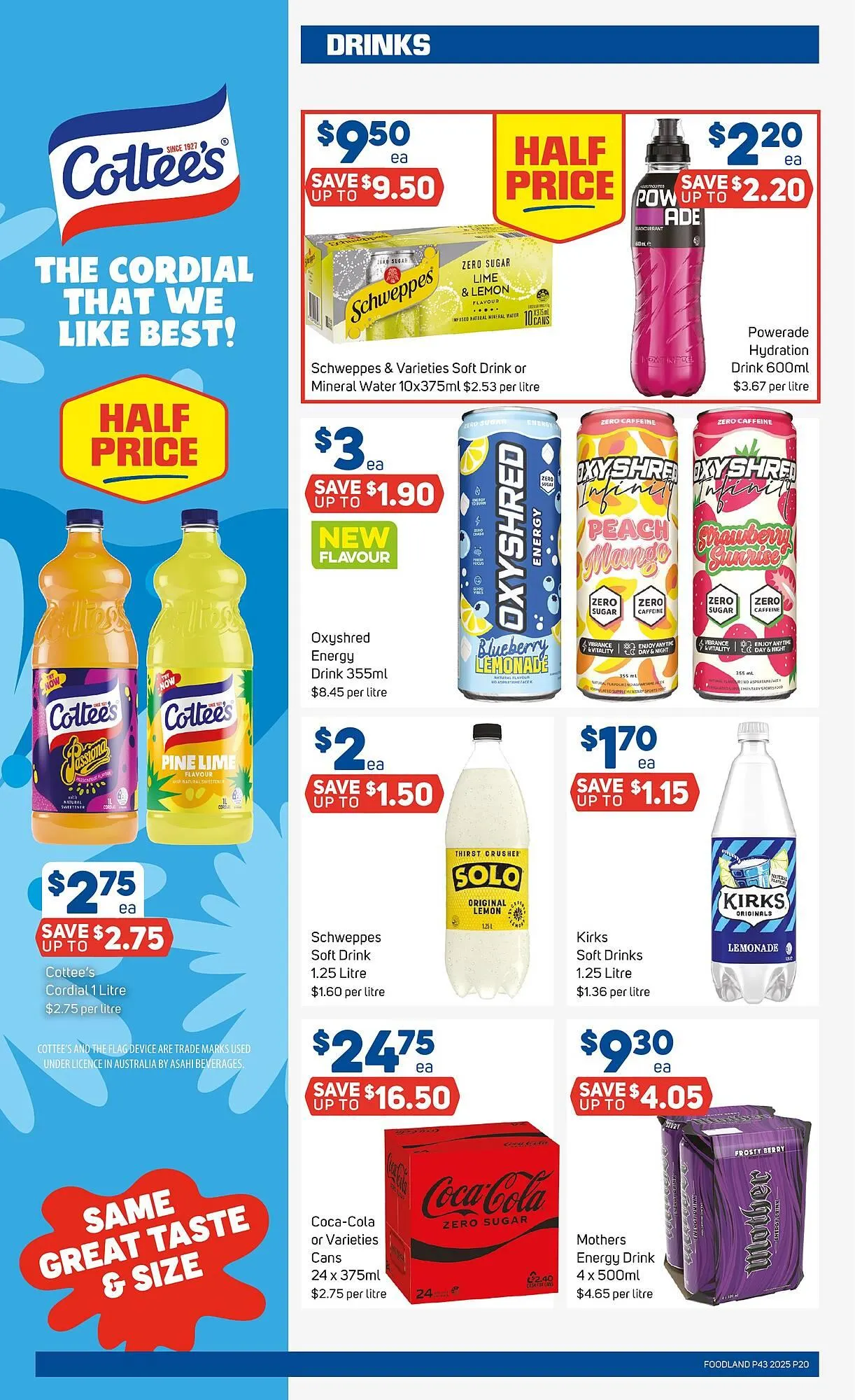 Foodland catalogue - Catalogue valid from 24 September to 2 December 2025 - page 20