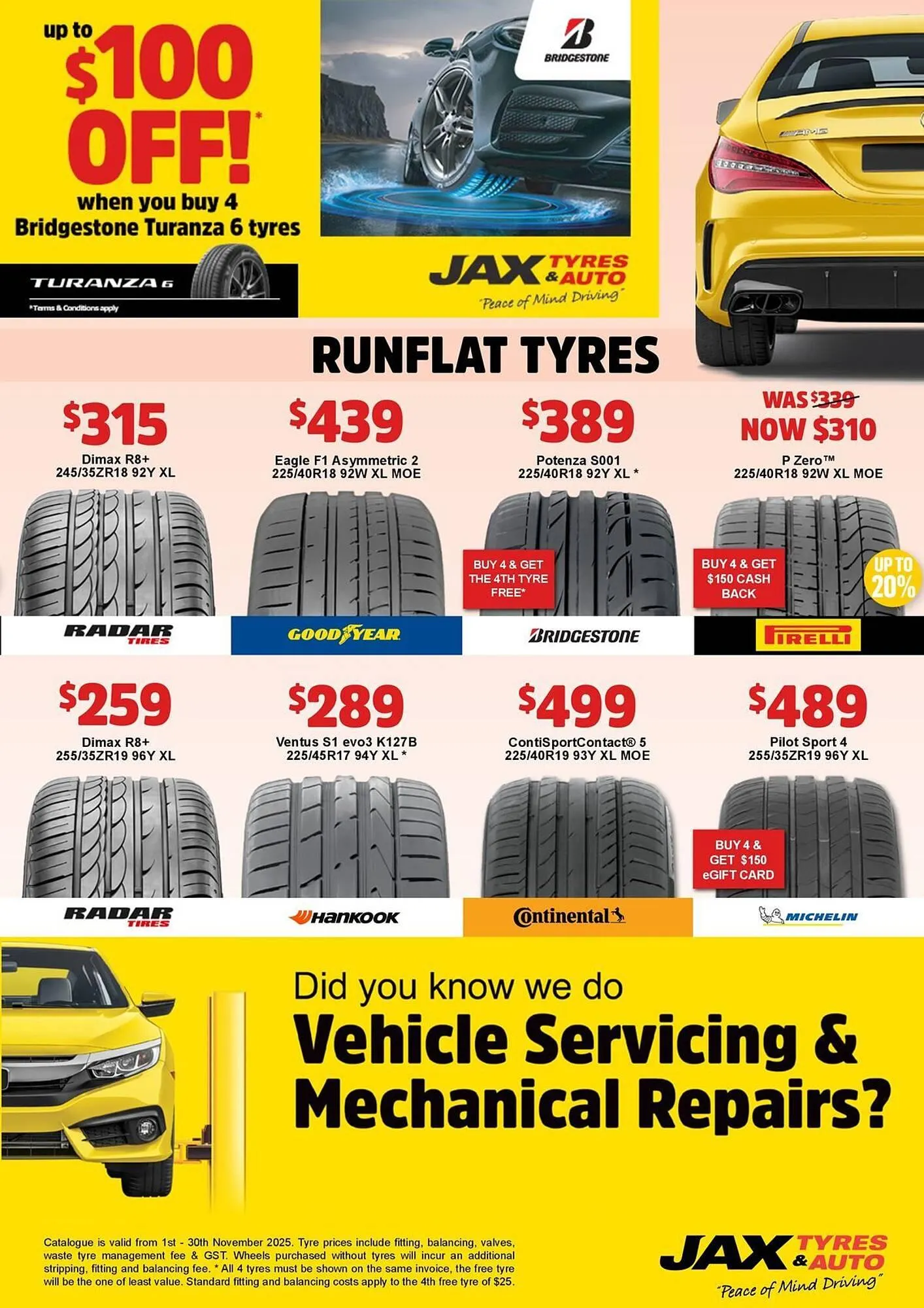 Jax Tyres catalogue - Catalogue valid from 3 November to 30 November 2025 - page 9