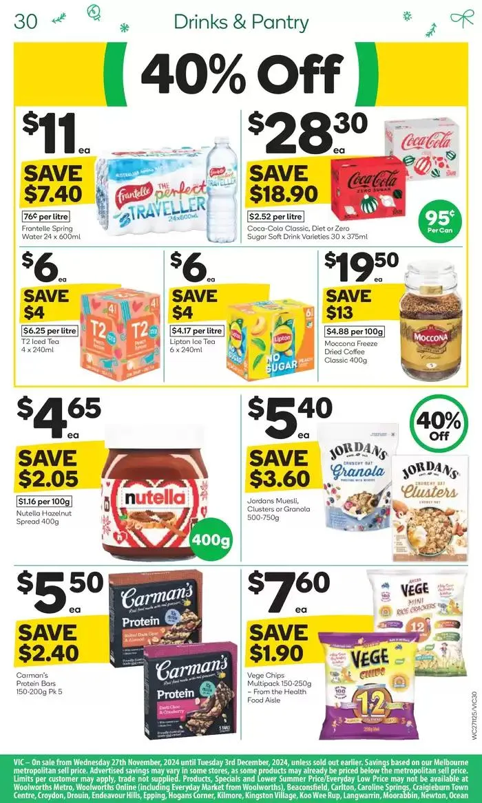 Weekly Specials - 27/11 - Catalogue valid from 27 November to 3 December 2024 - page 30