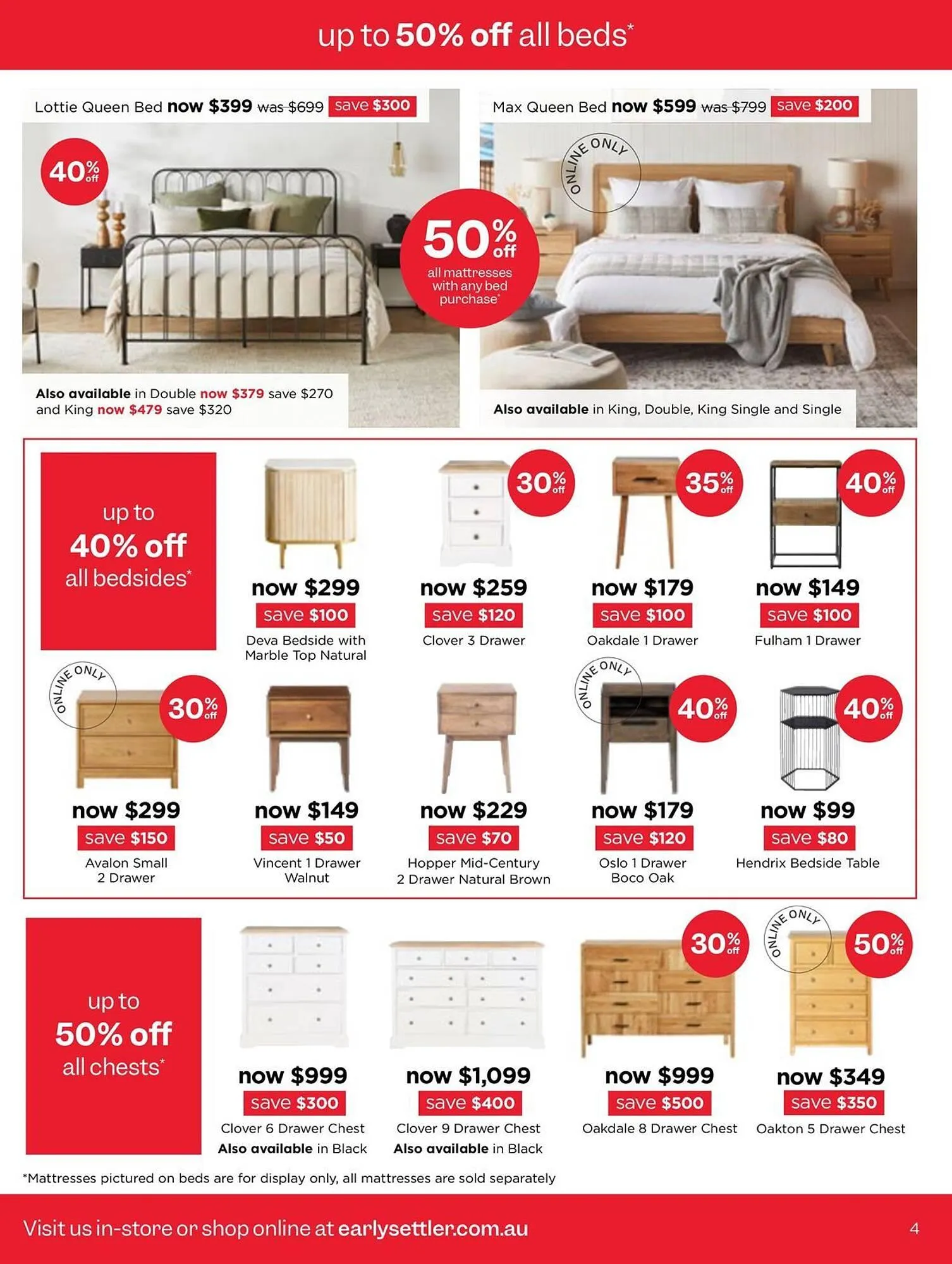 Early Settler catalogue - Catalogue valid from 27 May to 6 July 2025 - page 4