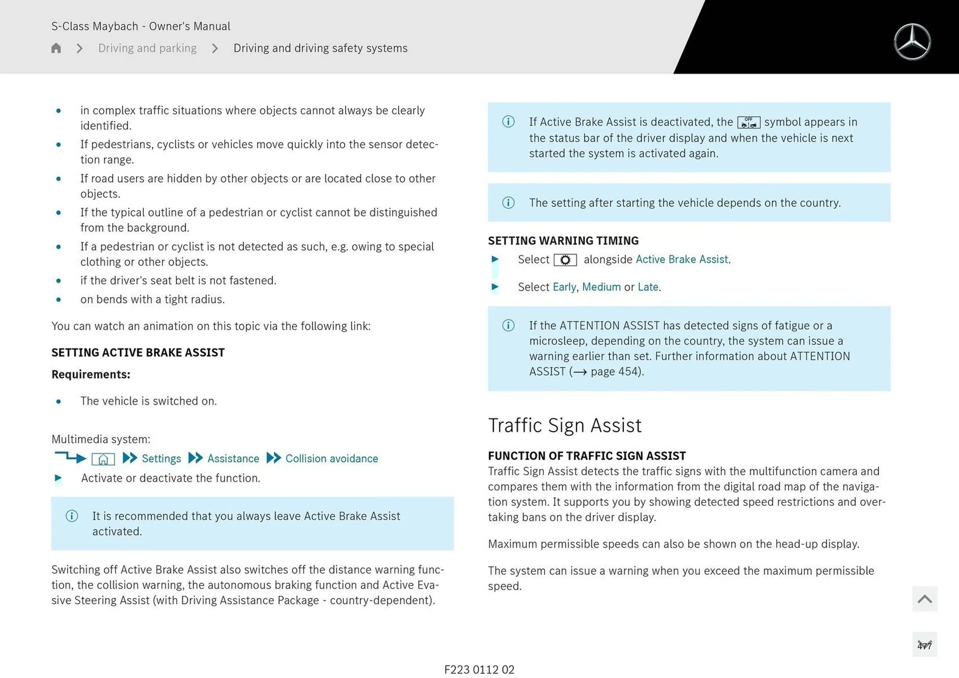 Mercedes-Benz catalogue - Catalogue valid from 1 May to 1 May 2026 - page 477