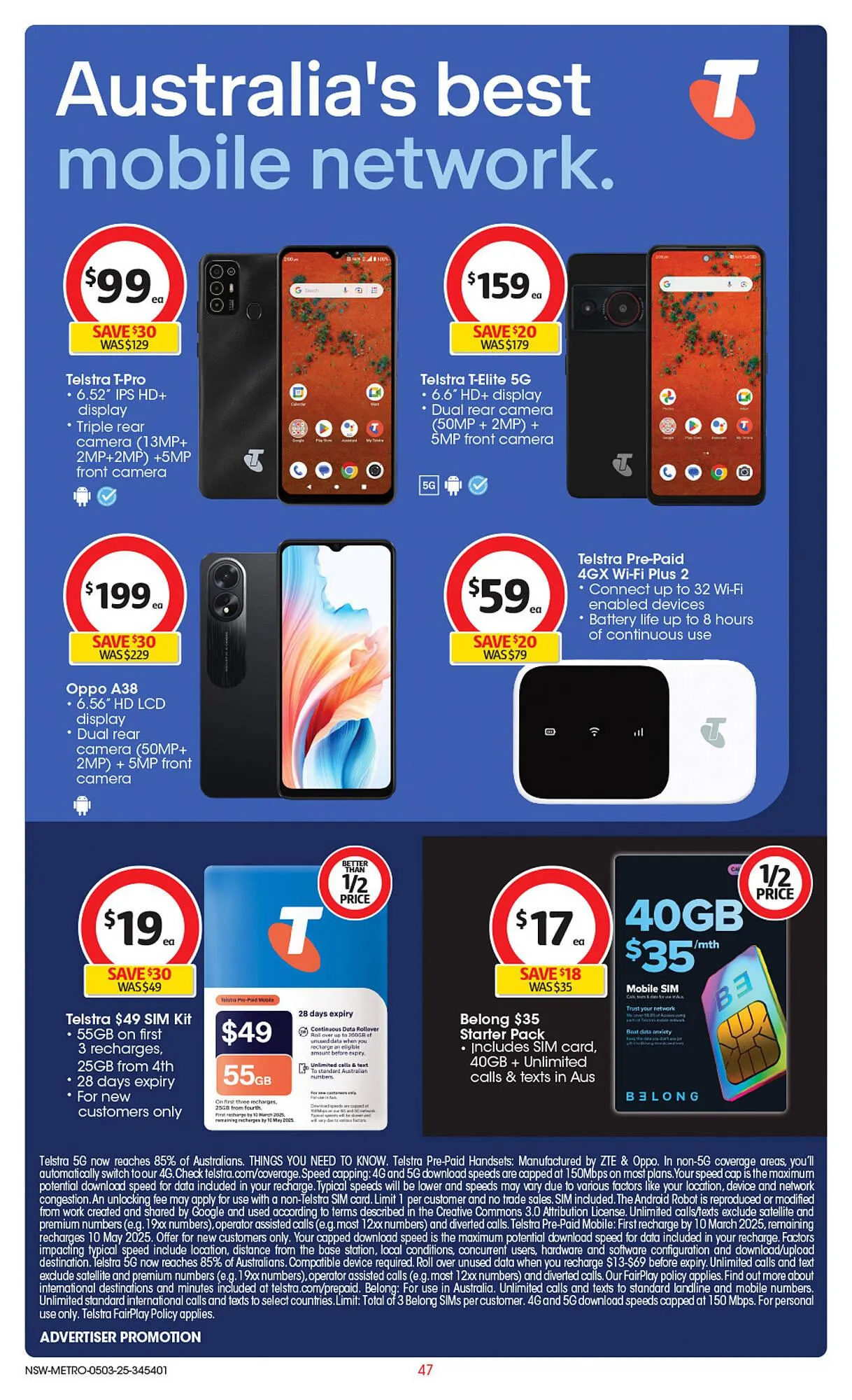 Coles catalogue - Catalogue valid from 5 March to 11 March 2025 - page 47