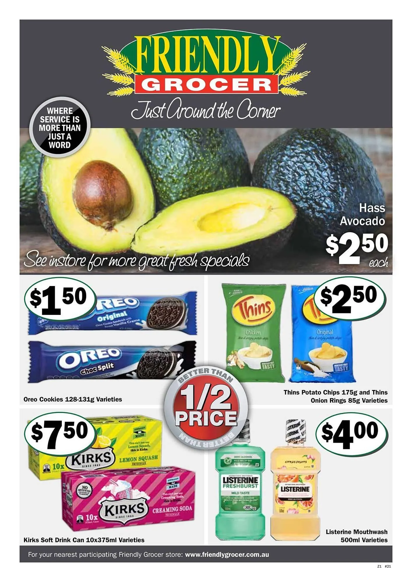 Friendly Grocer catalogue - 1