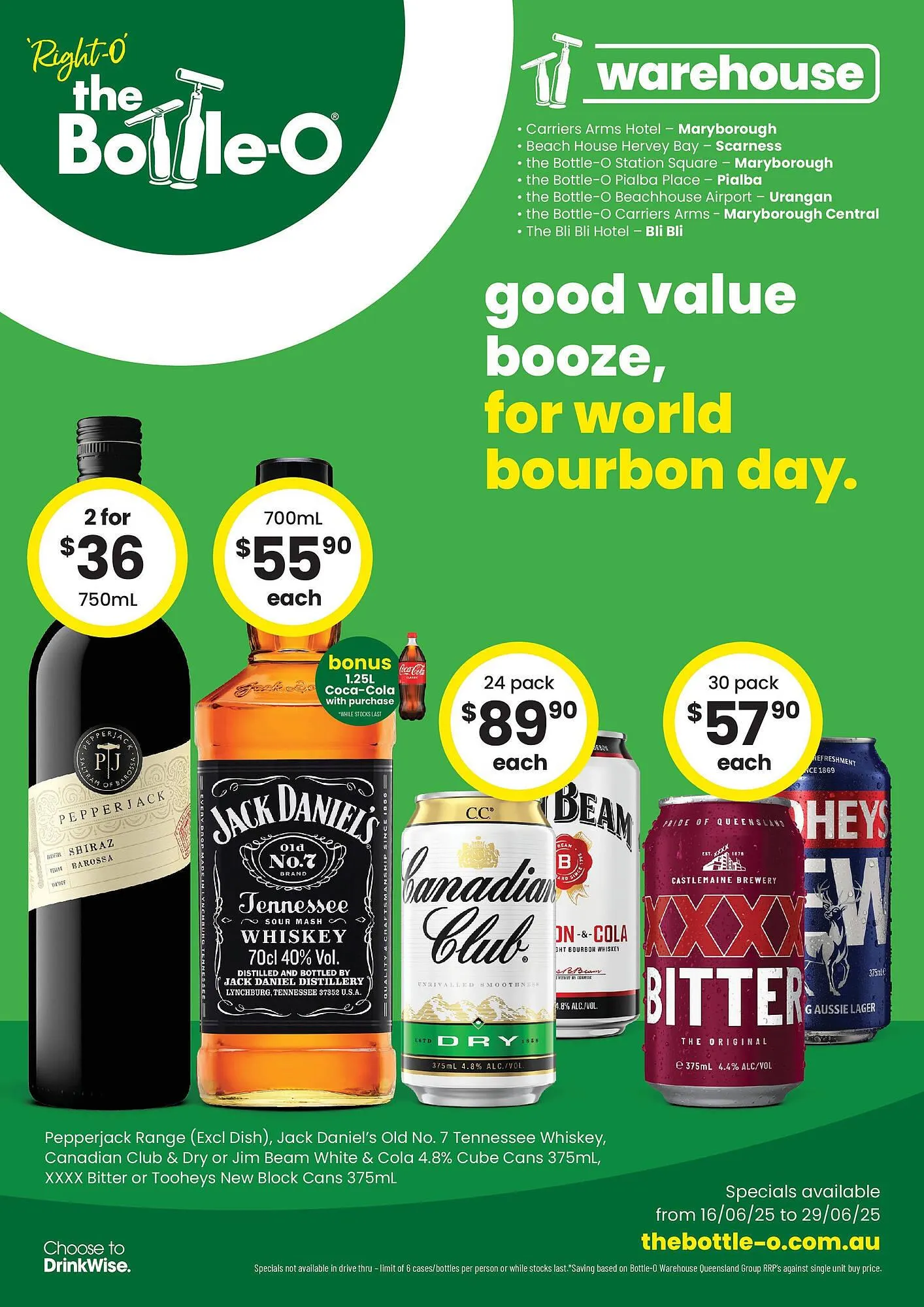 The Bottle O catalogue - 1