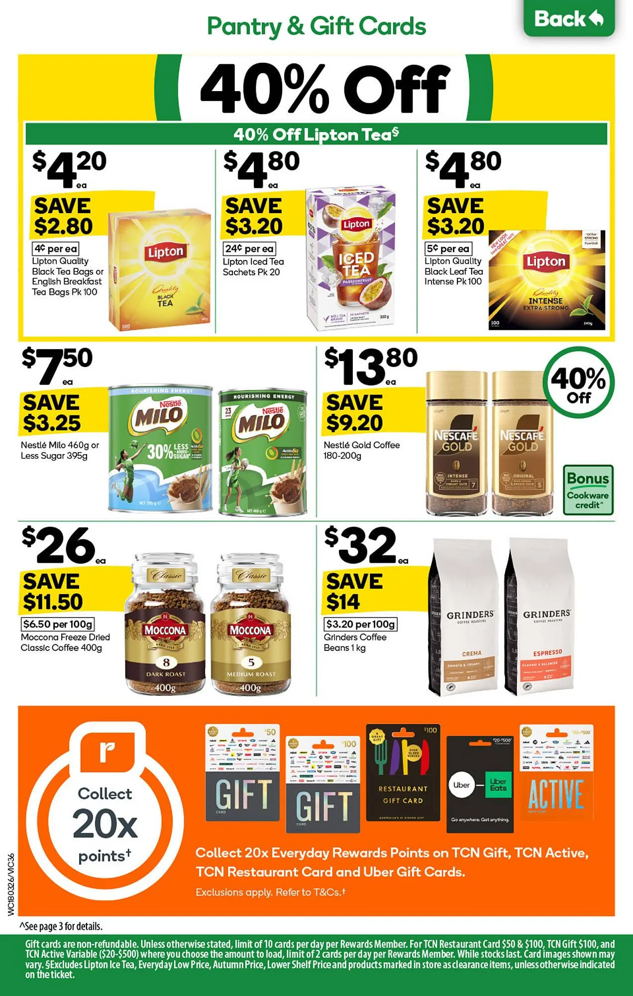 Woolworths catalogue - Catalogue valid from 18 March to 24 March 2026 - page 36