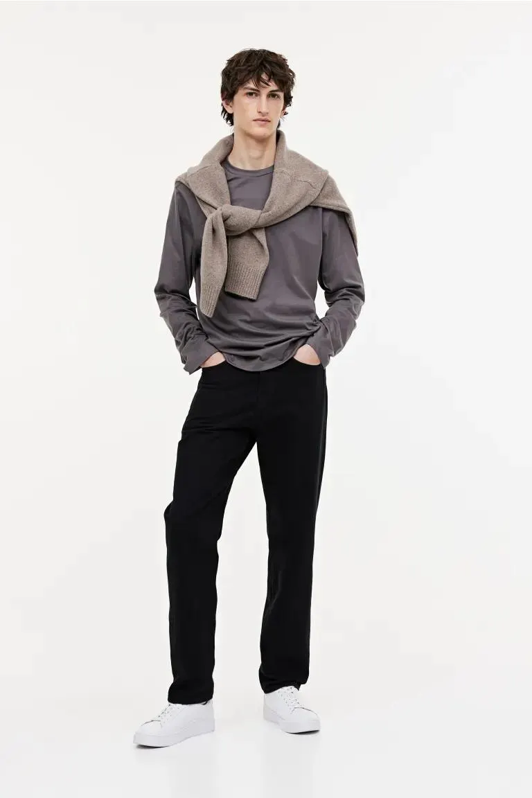 Regular Fit Jersey Top