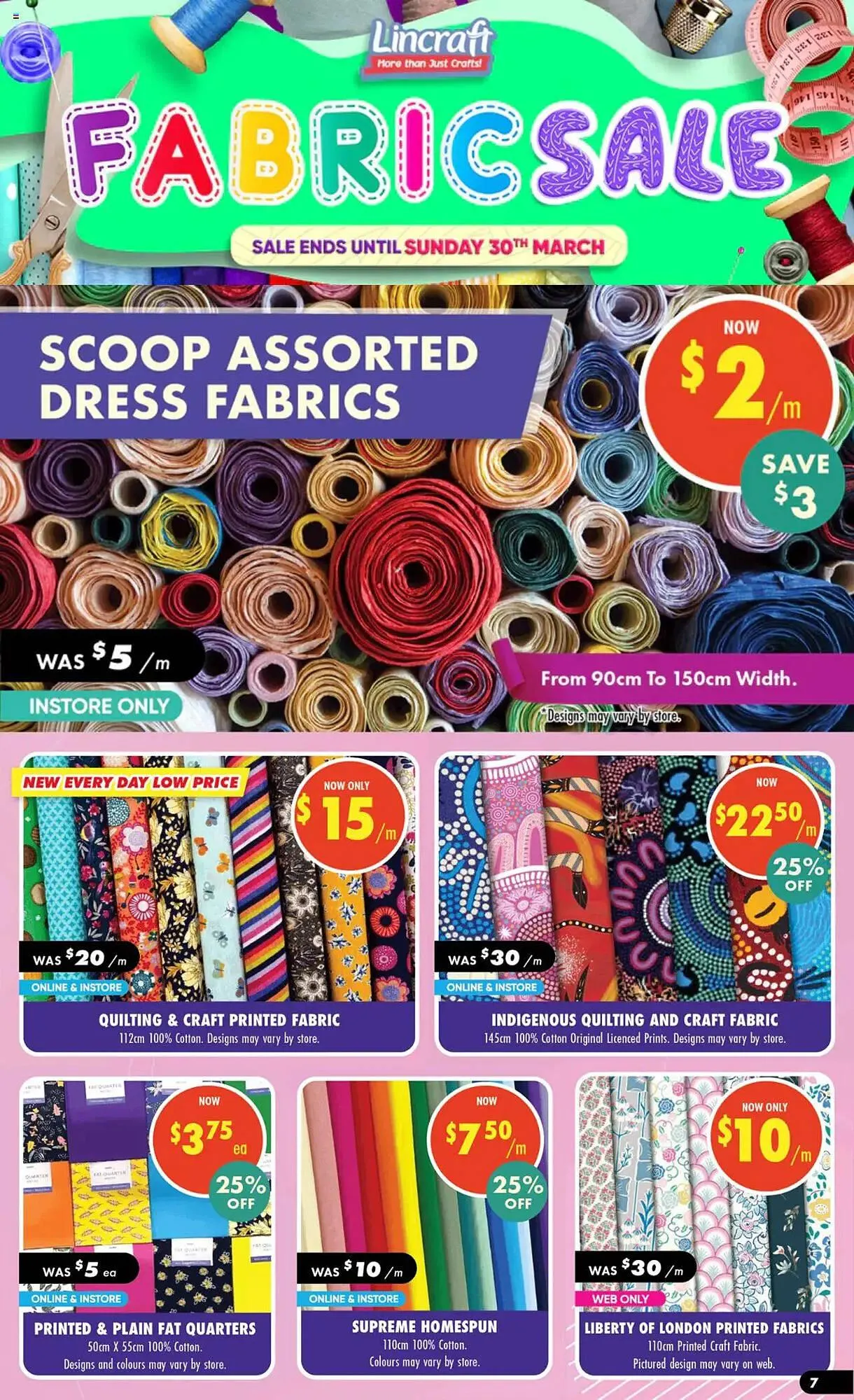 Lincraft catalogue - Catalogue valid from 17 March to 30 March 2025 - page 2