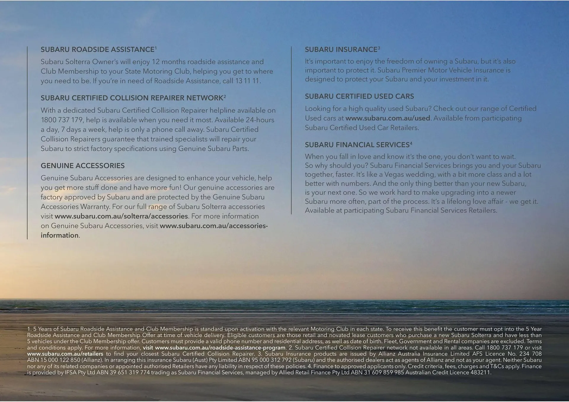 Subaru catalogue - Catalogue valid from 17 December to 17 December 2026 - page 16