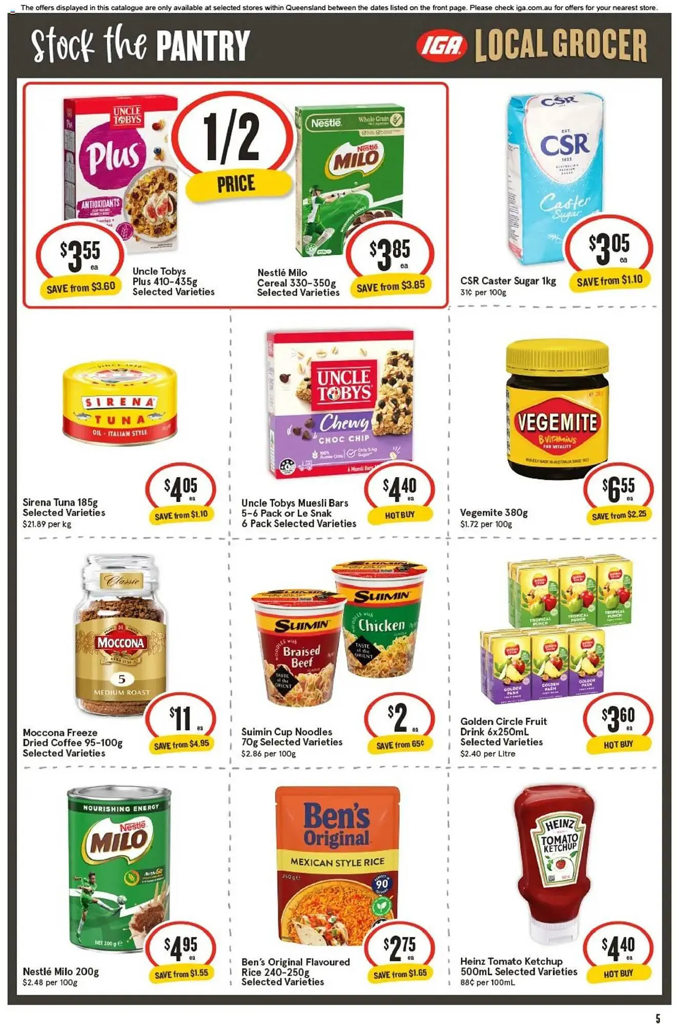 IGA catalogue - Catalogue valid from 1 October to 7 October 2025 - page 5