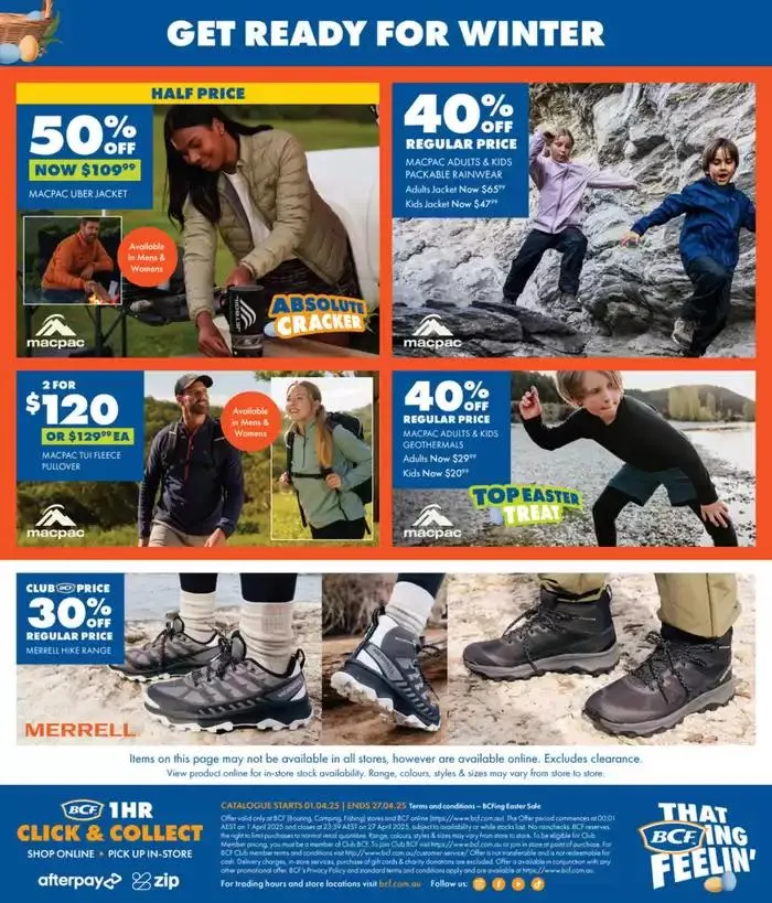 Easter Sale - Catalogue valid from 1 April to 27 April 2025 - page 33