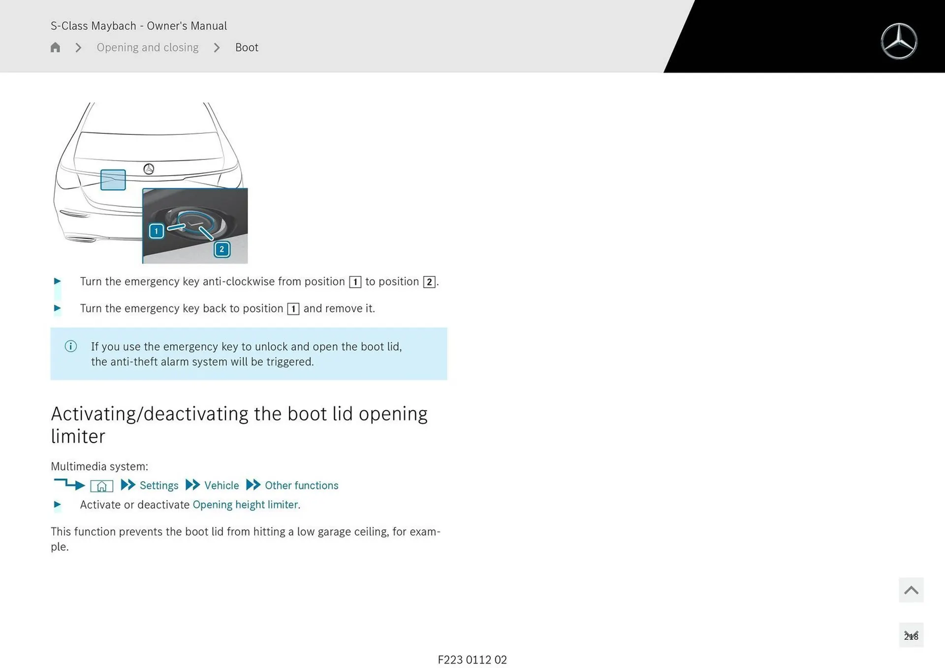 Mercedes-Benz catalogue - Catalogue valid from 1 May to 1 May 2026 - page 218