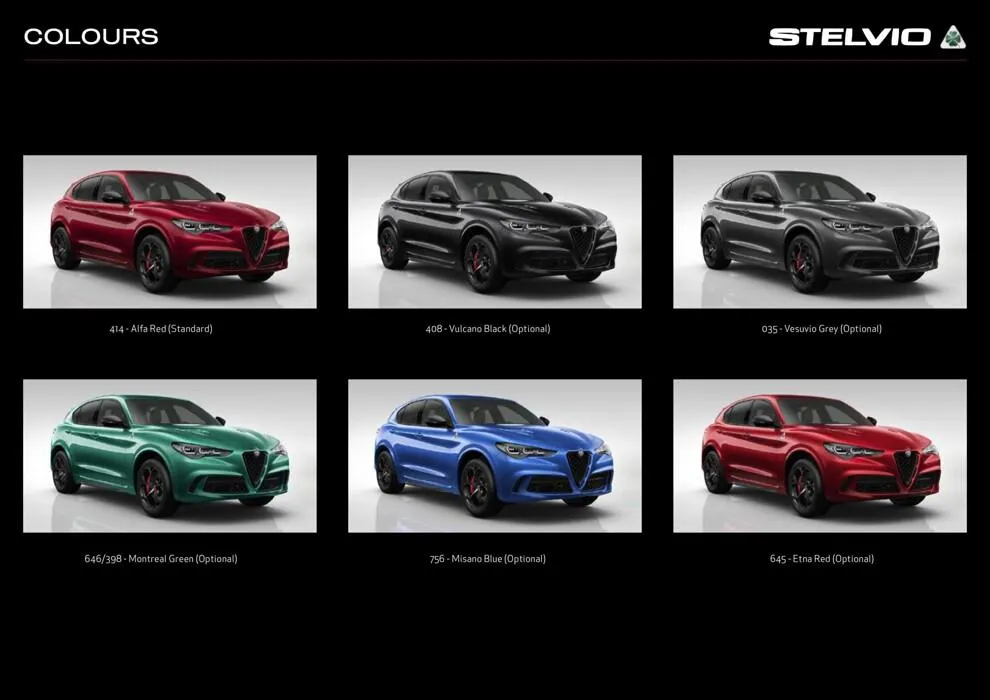 Giulia & Stelvio - Catalogue valid from 26 July to 30 April 2025 - page 7