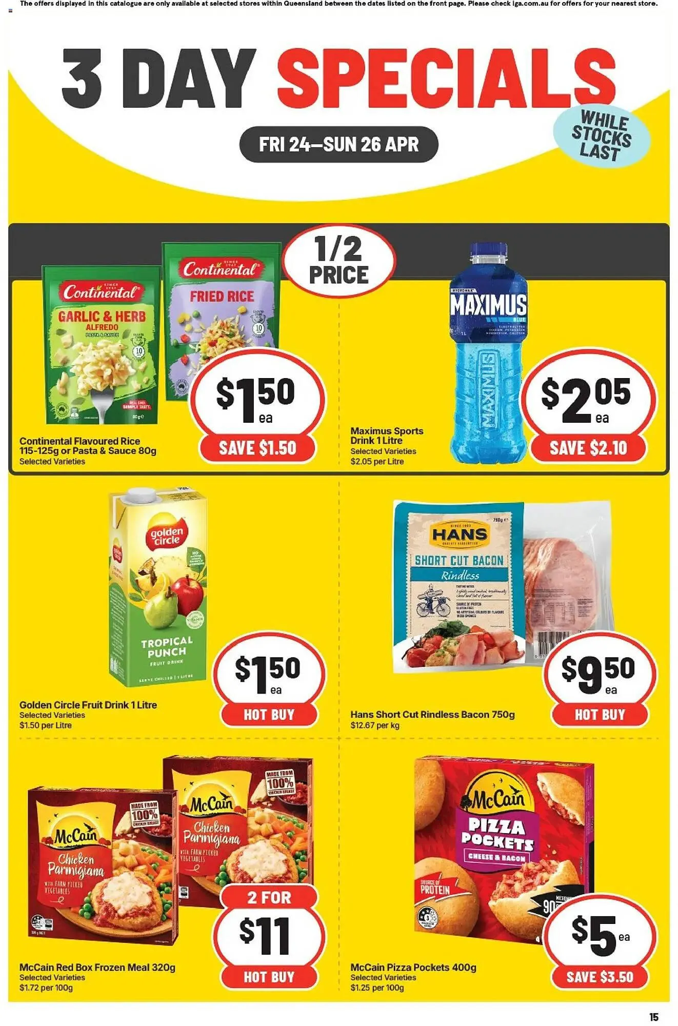 IGA catalogue - Catalogue valid from 24 April to 26 April 2026 - page 3