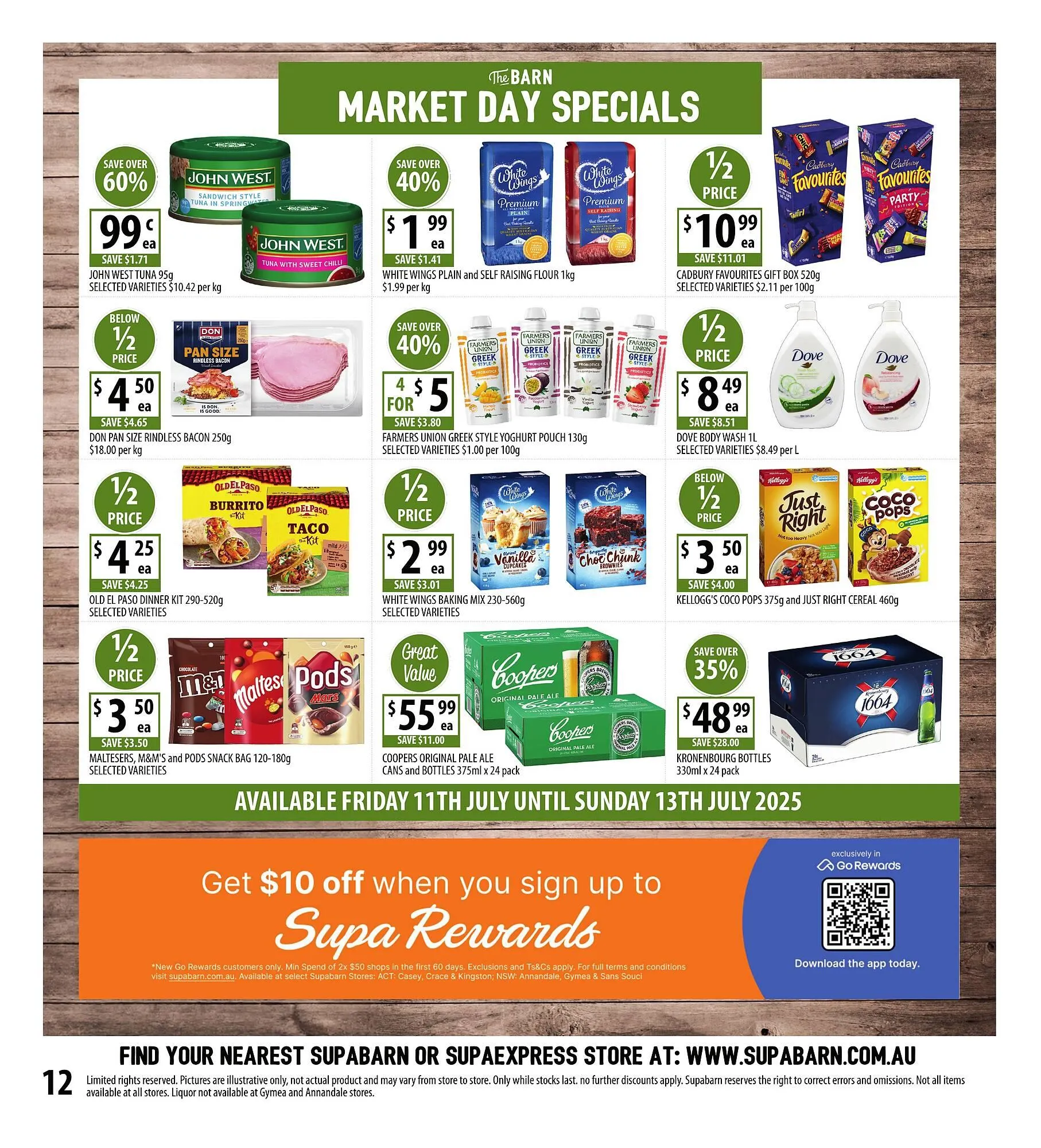 Supabarn catalogue - Catalogue valid from 9 July to 15 July 2025 - page 12