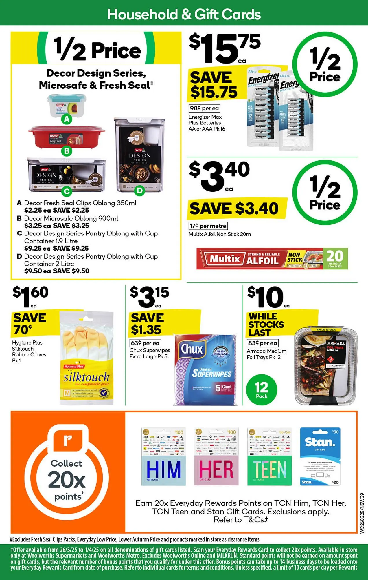 Woolworths catalogue - Catalogue valid from 26 March to 1 April 2025 - page 39