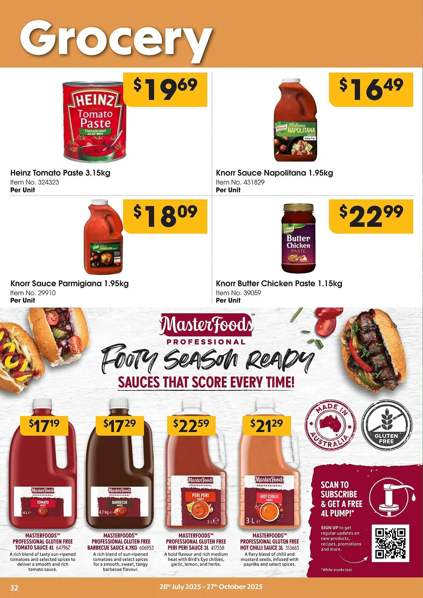 Campbells Wholesale catalogue - Catalogue valid from 28 July to 26 October 2025 - page 32