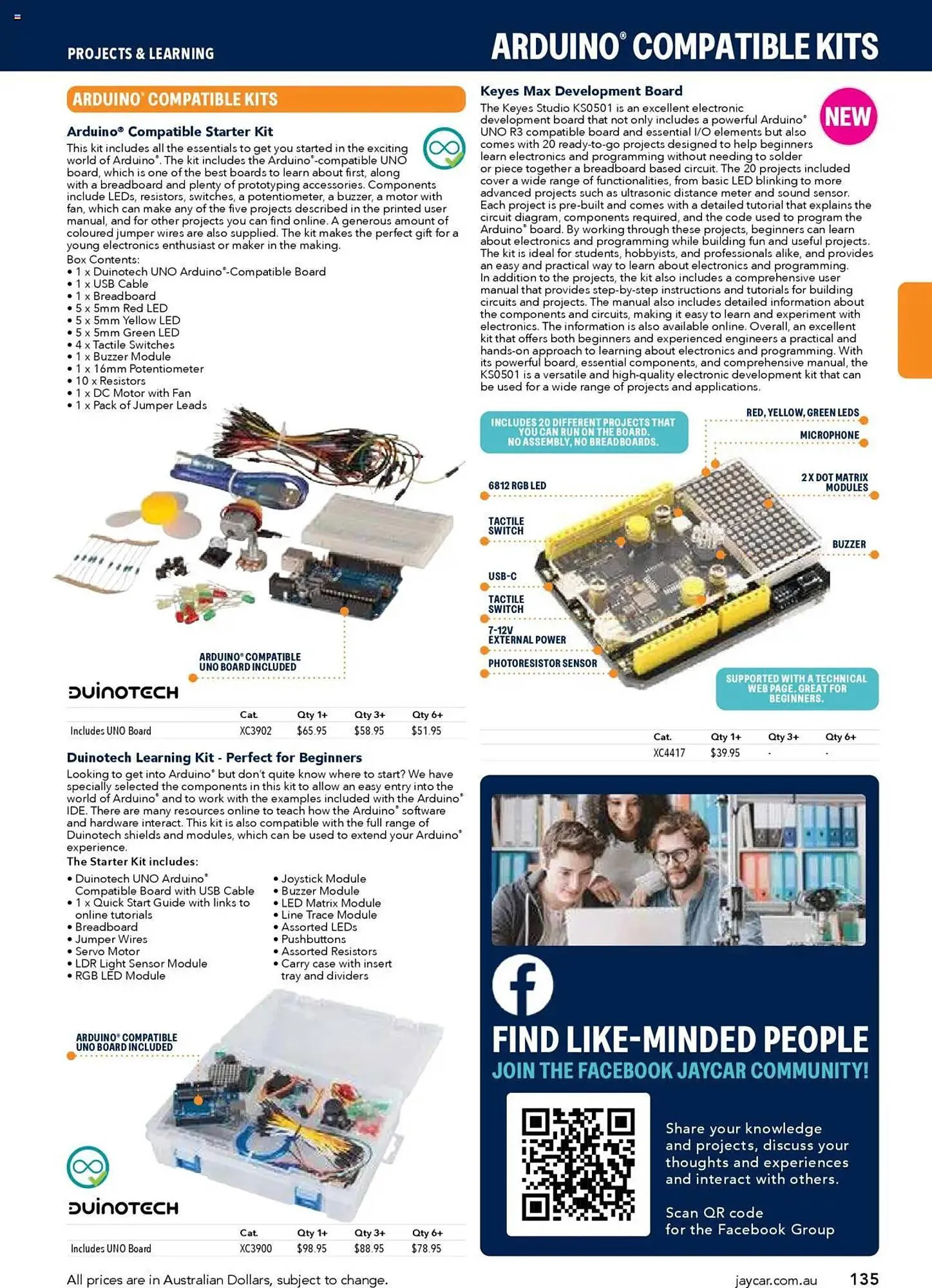 Jaycar Electronics catalogue - Catalogue valid from 8 July to 9 July 2026 - page 135