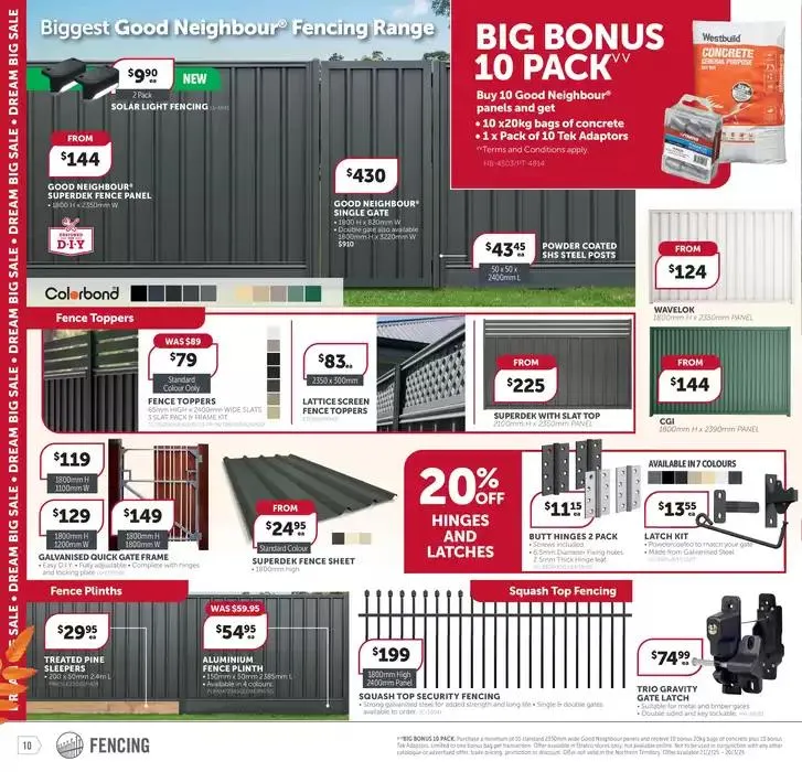 Dream Big Sale - Catalogue valid from 21 February to 20 March 2025 - page 10