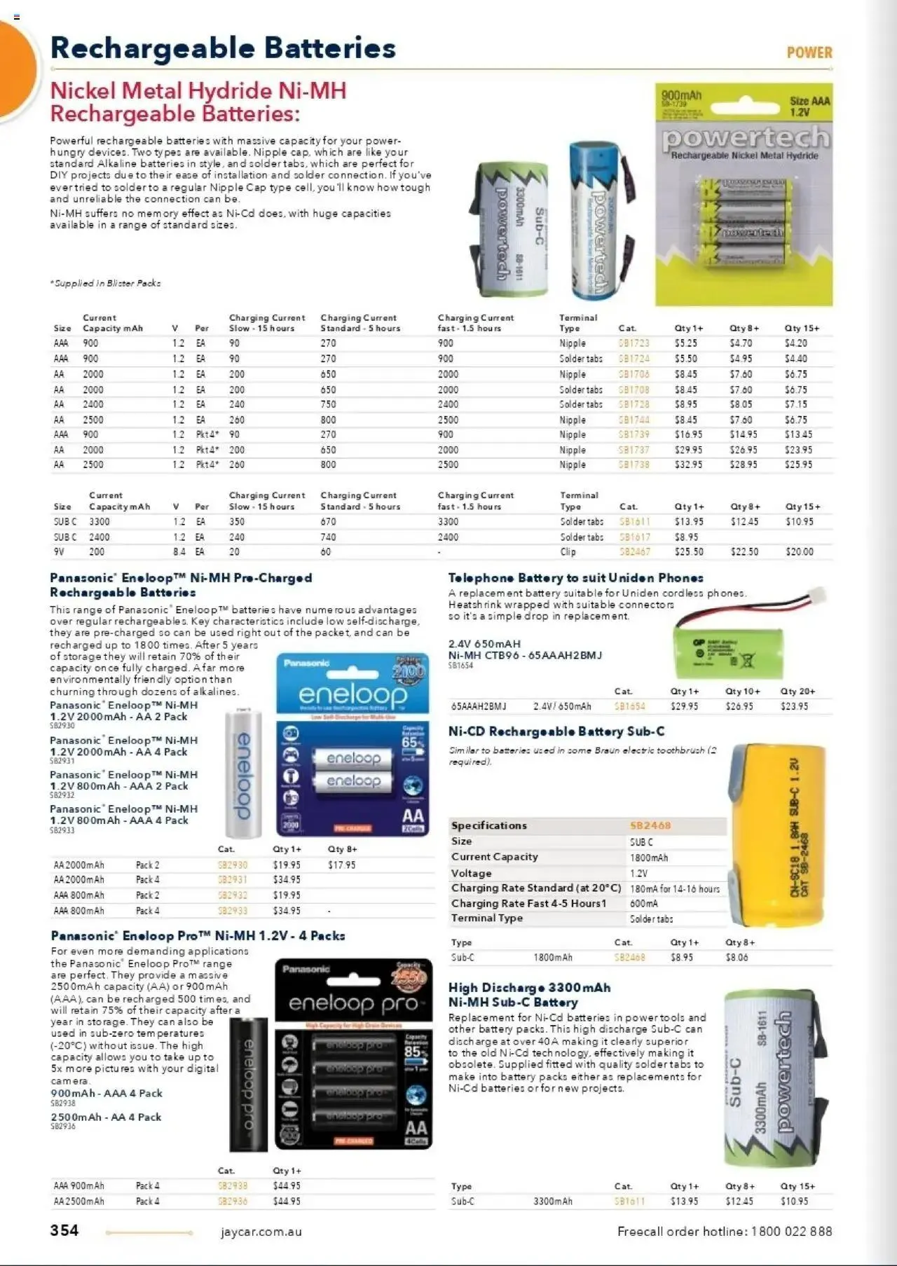 Jaycar Celebrating 40 Years in Electronics - Catalogue valid from 1 January to 29 August 2025 - page 286