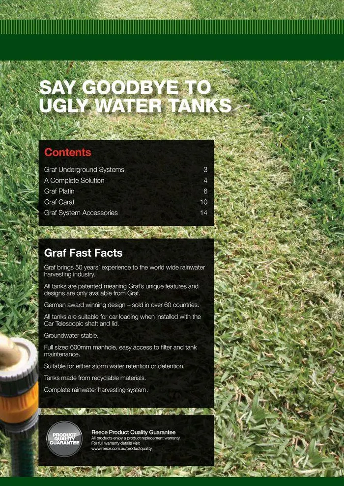 GRAF Underground Rainwater Tanks - Catalogue valid from 22 January to 31 December 2024 - page 2