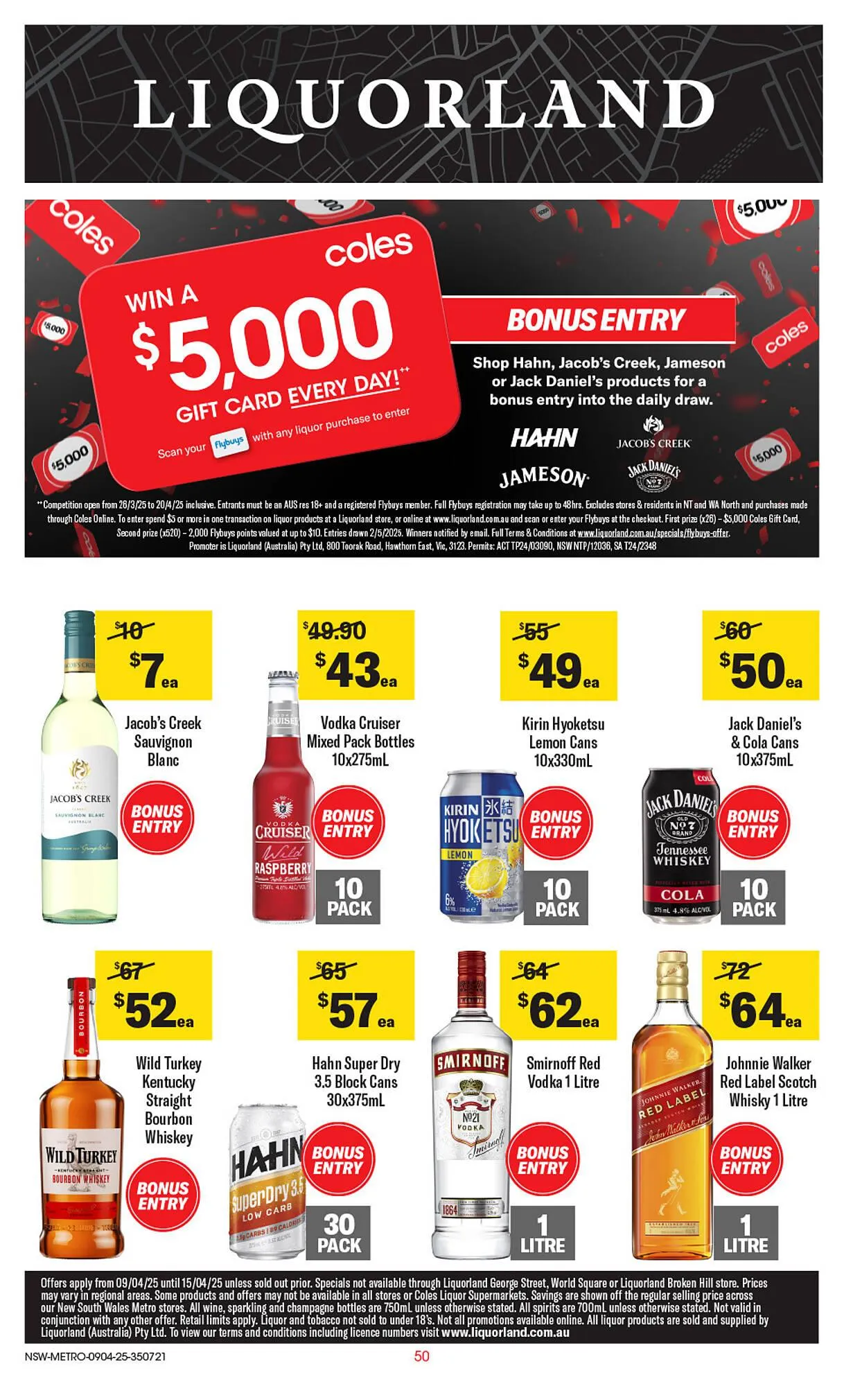 Coles catalogue - Catalogue valid from 9 April to 15 April 2025 - page 51