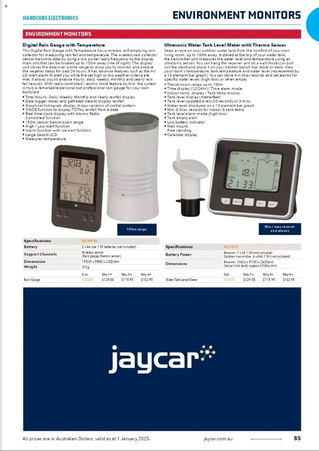 Jaycar Celebrating 40 Years in Electronics - Catalogue valid from 1 January to 29 August 2025 - page 70