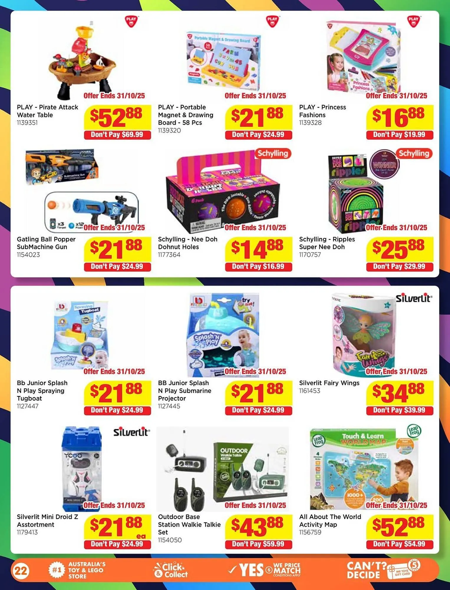 Mr Toys catalogue - Catalogue valid from 20 October to 31 October 2025 - page 22