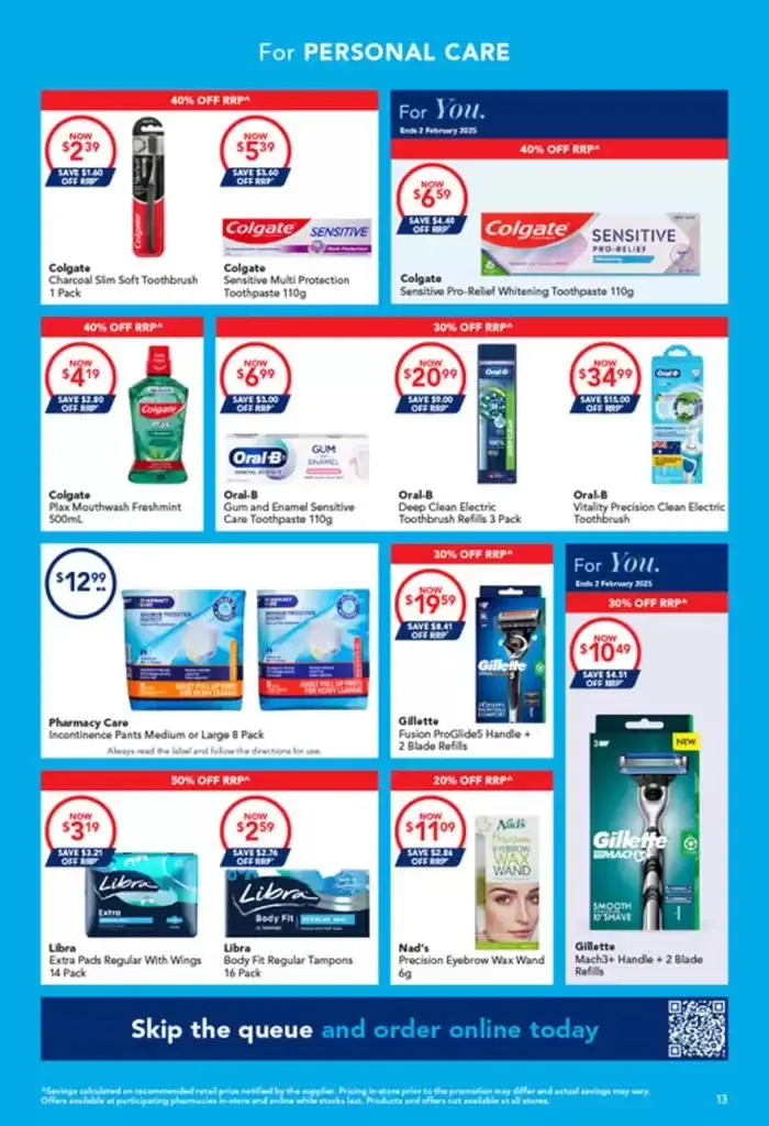 For You. For Life. - Catalogue valid from 6 January to 12 January 2025 - page 13