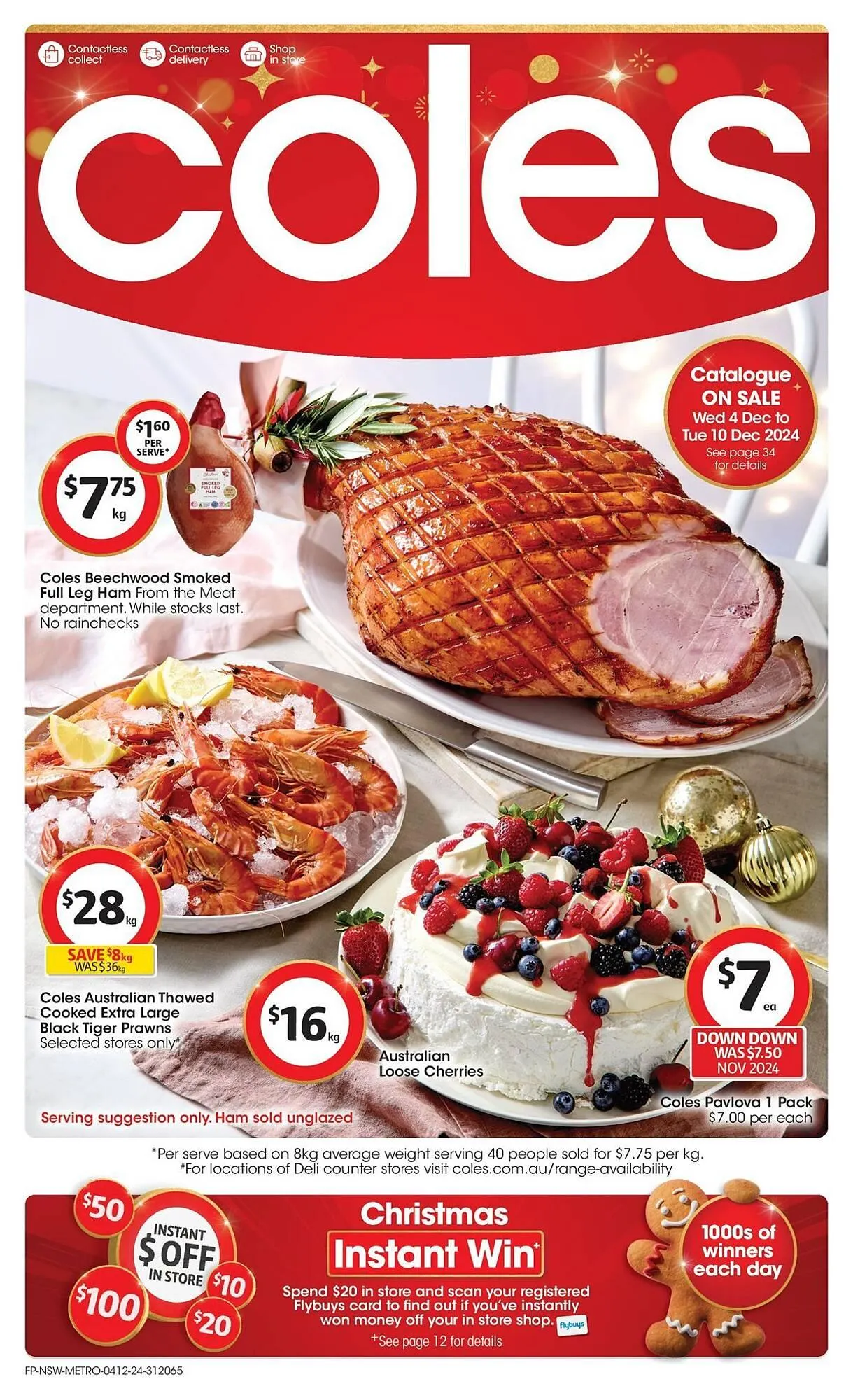 Coles catalogue - Catalogue valid from 4 December to 10 December 2024 - page 1