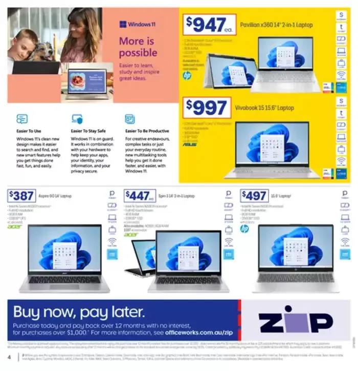 Get Great Value on New School Tech - Catalogue valid from 6 January to 3 February 2025 - page 4