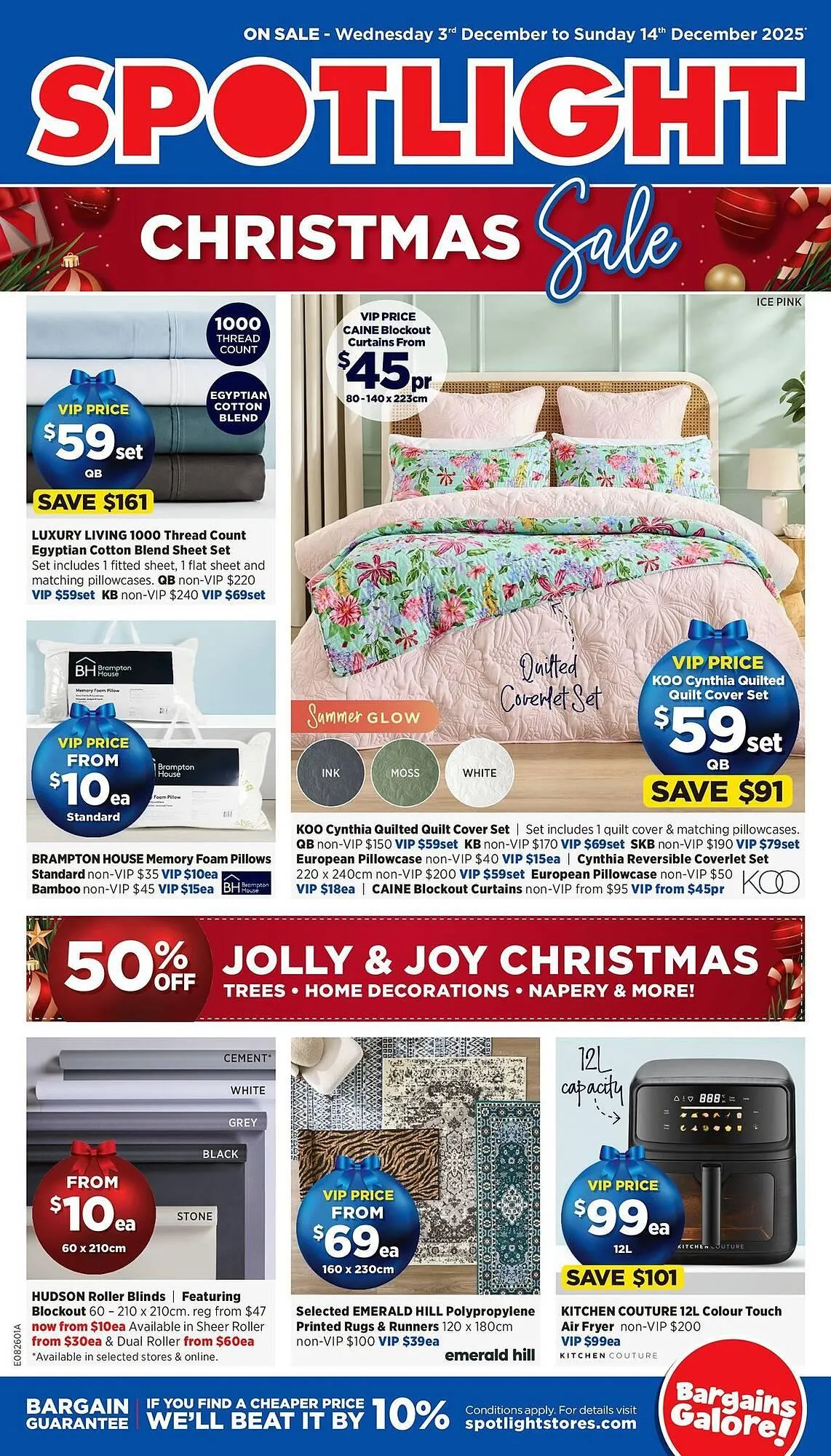 Spotlight catalogue - Catalogue valid from 3 December to 14 December 2025 - page 1