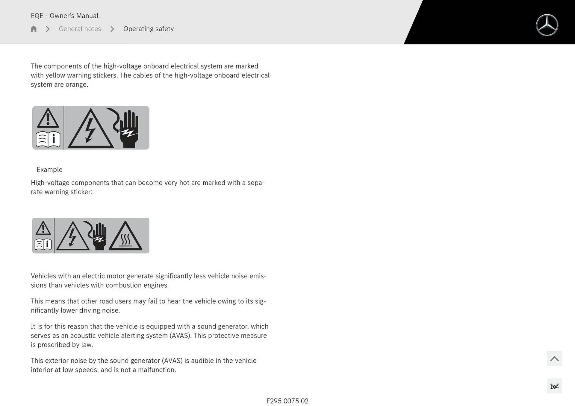 Mercedes-Benz catalogue - Catalogue valid from 11 September to 11 September 2025 - page 104