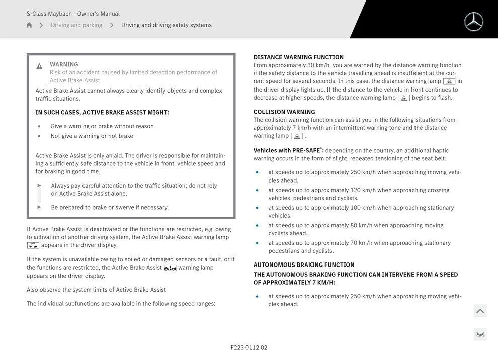 S - Class Maybach - Catalogue valid from 11 September to 11 September 2025 - page 474