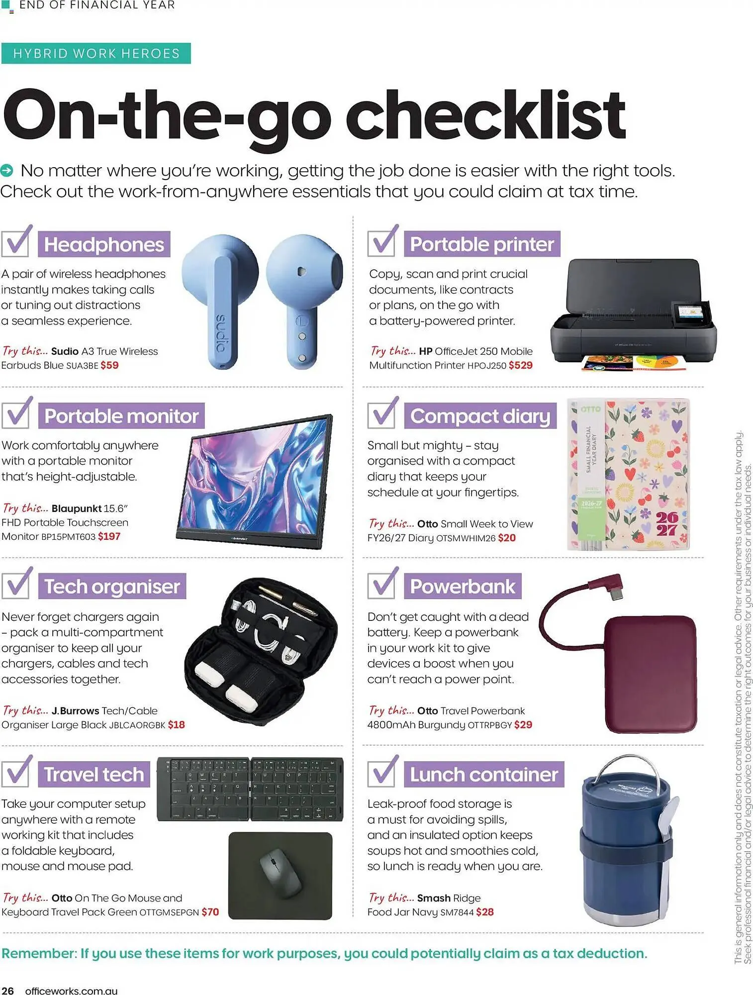 Officeworks catalogue - Catalogue valid from 7 May to 12 June 2026 - page 26