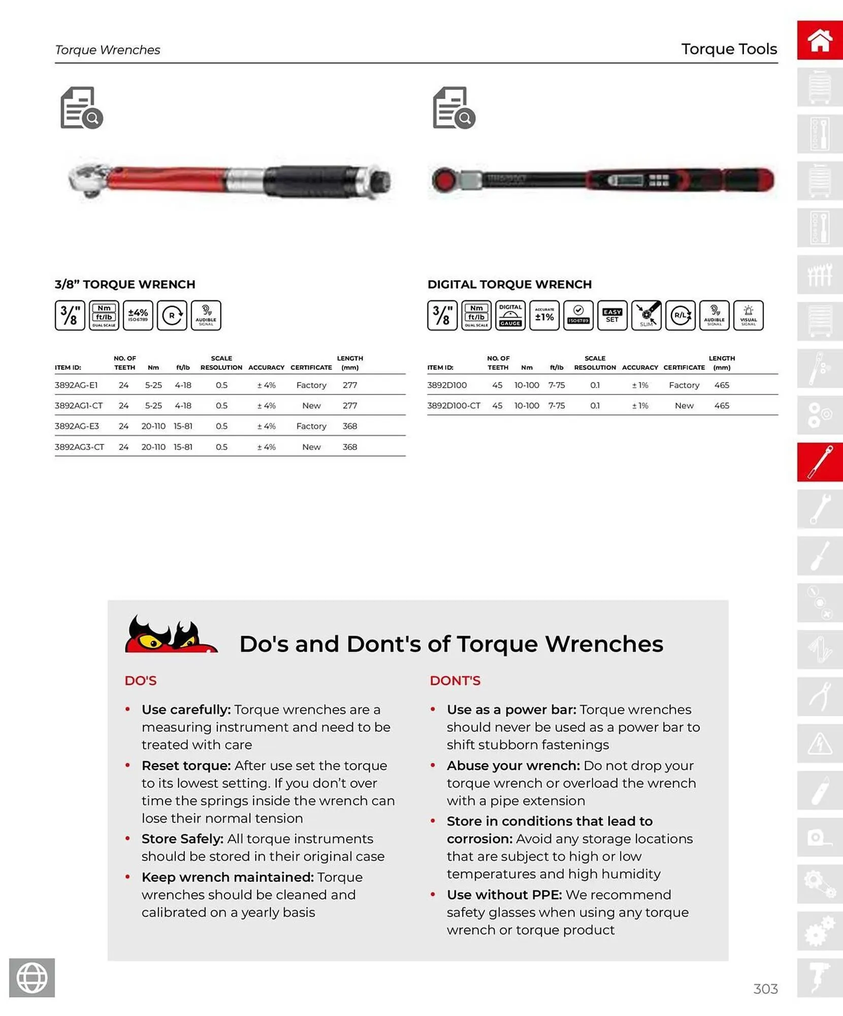 Teng Tools catalogue - Catalogue valid from 28 March to 31 December 2025 - page 304