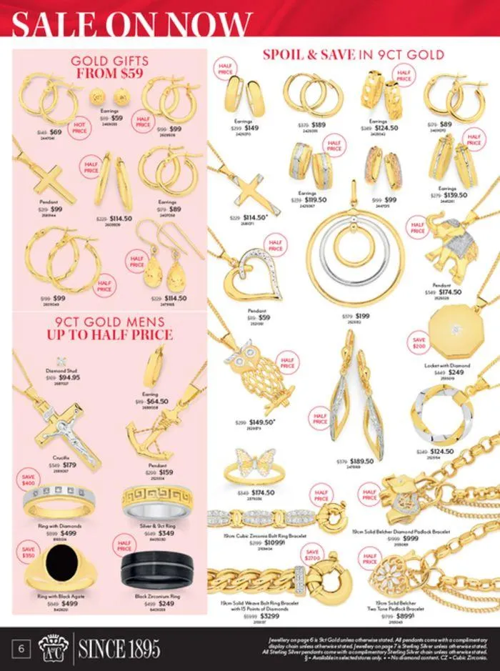 Jewelly & Watch Sale - Catalogue valid from 4 September to 6 October 2024 - page 6